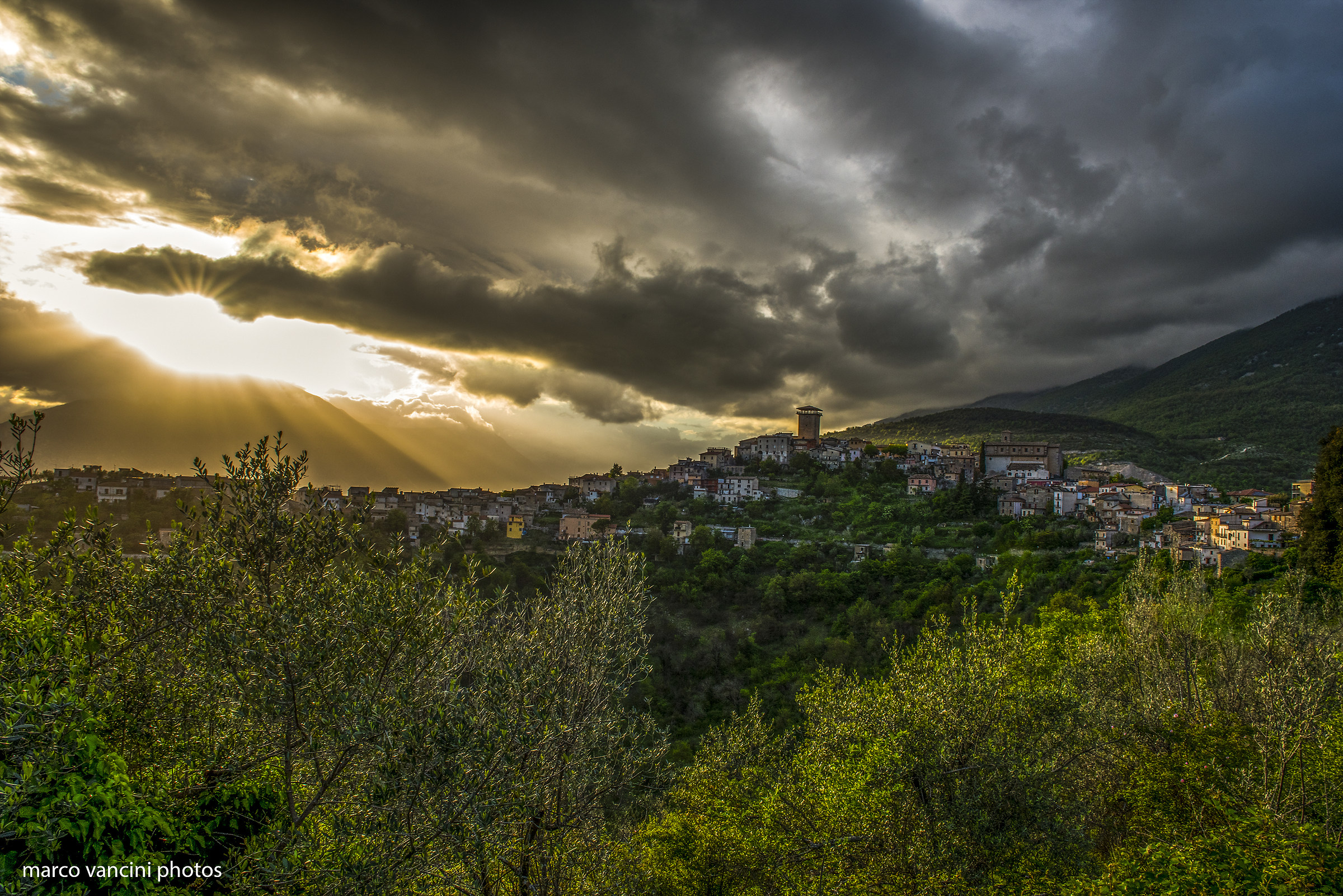 From the sun to the clouds ...