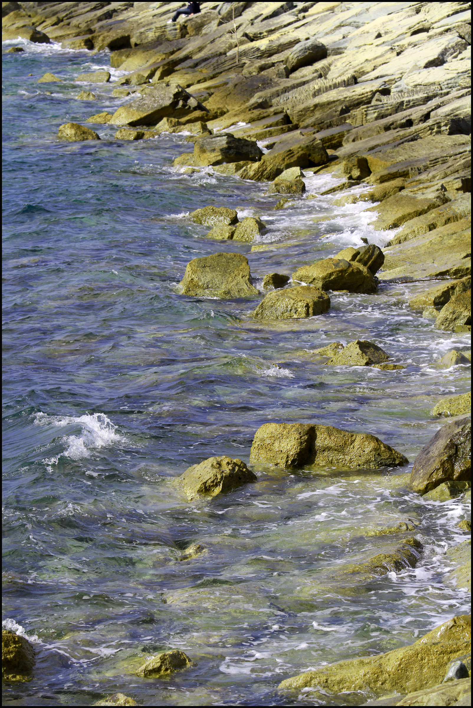 la scogliera amalfitana....