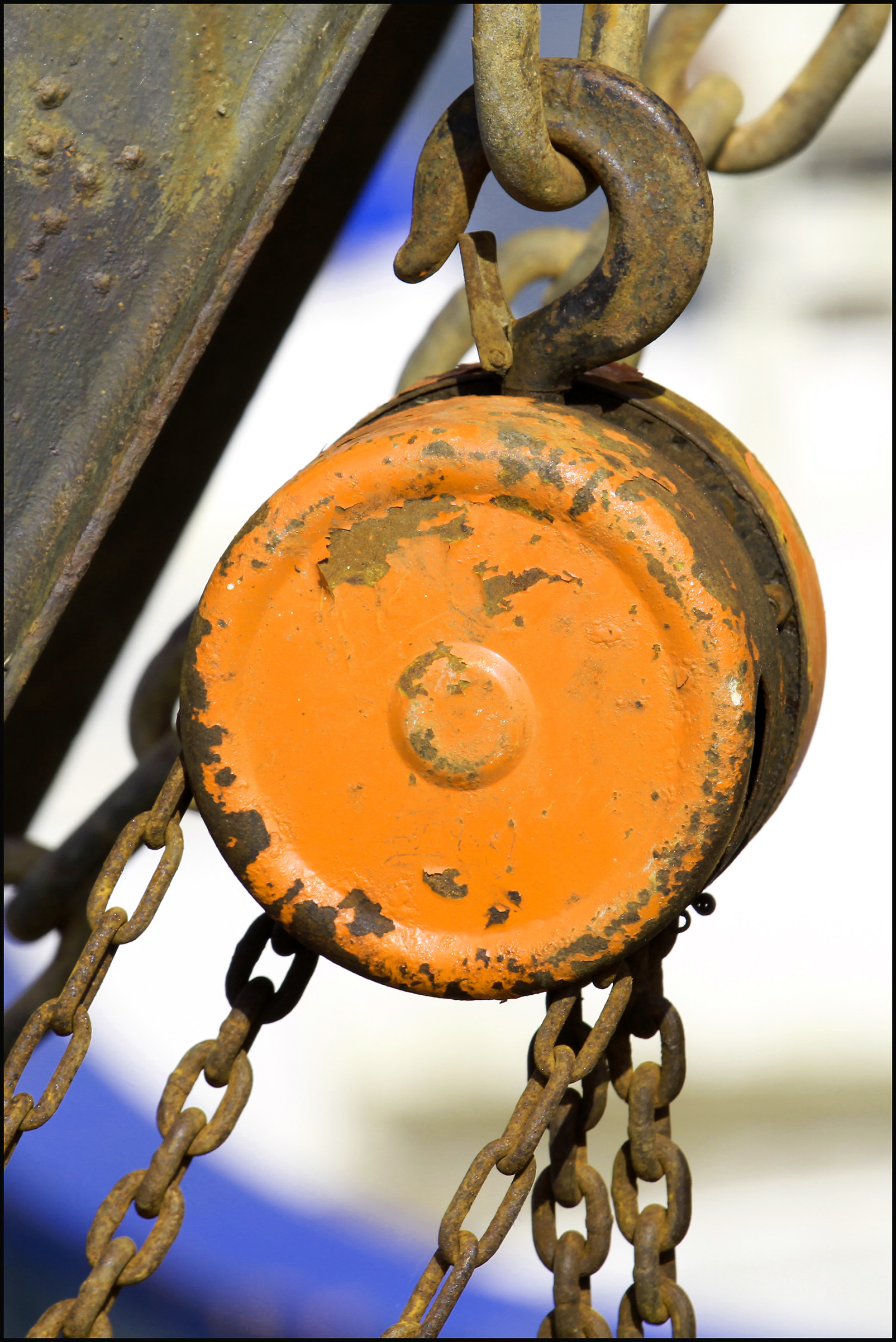 particolare di un peschereccio....