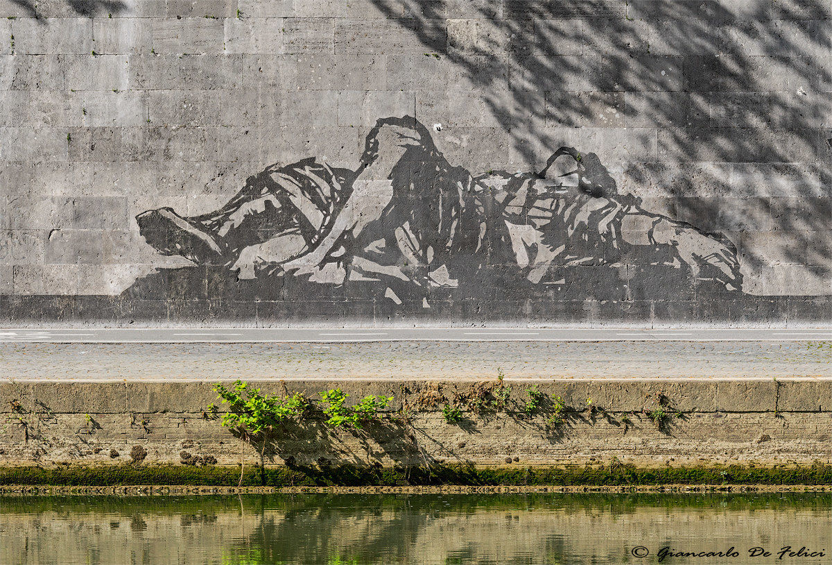 Murals: Death of Remus - Author: Kentridge