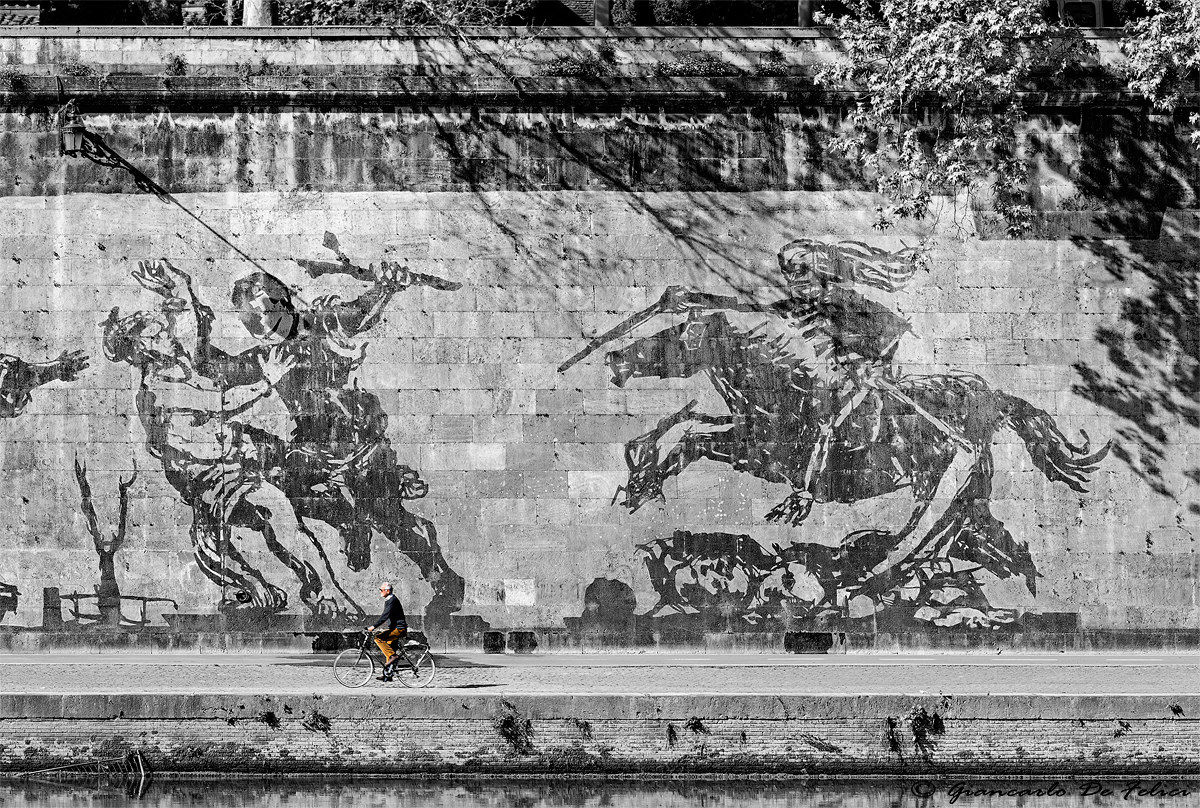 Murals: Black Death - Author: Kentridge