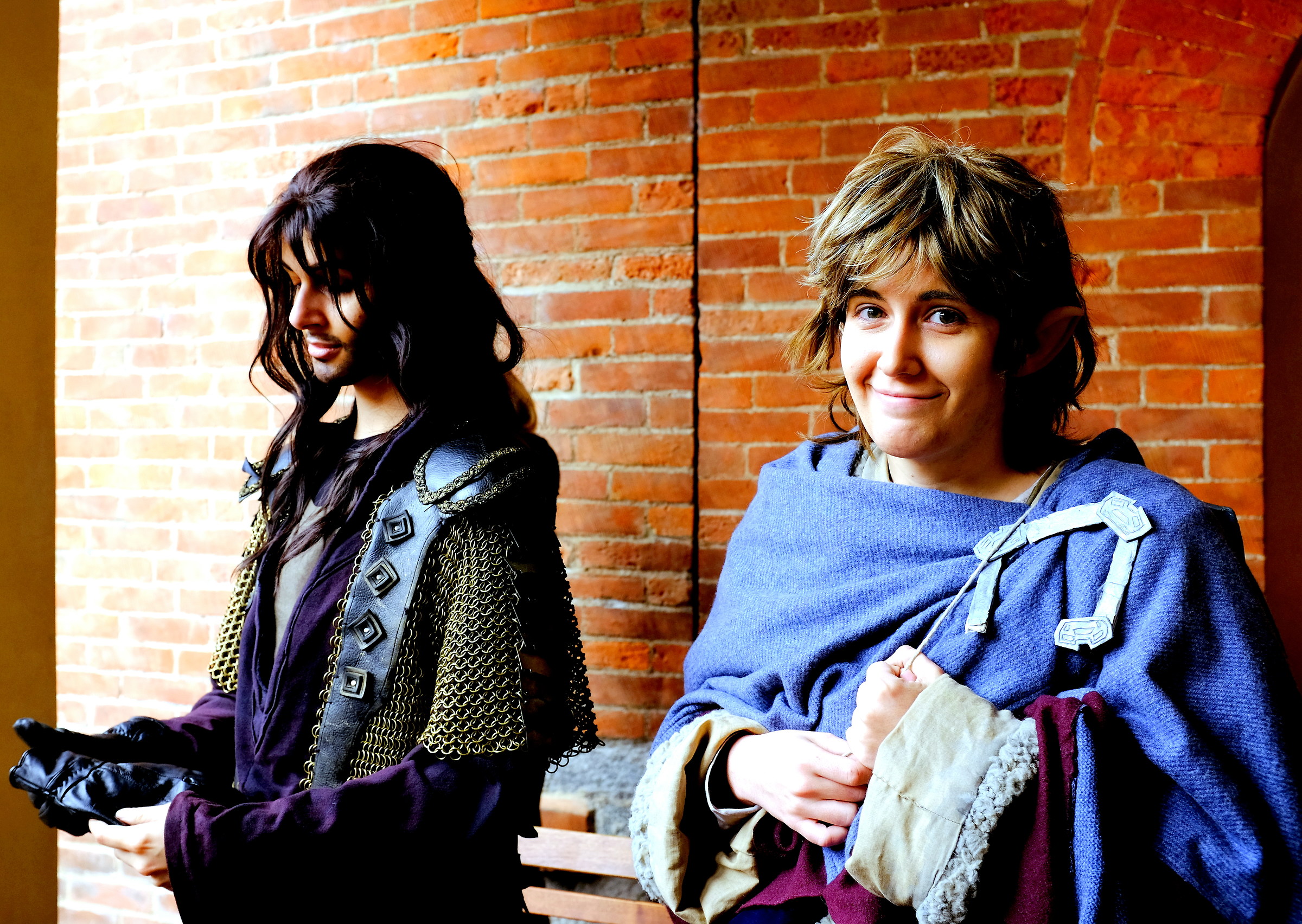 the dwarf and hobbit ...