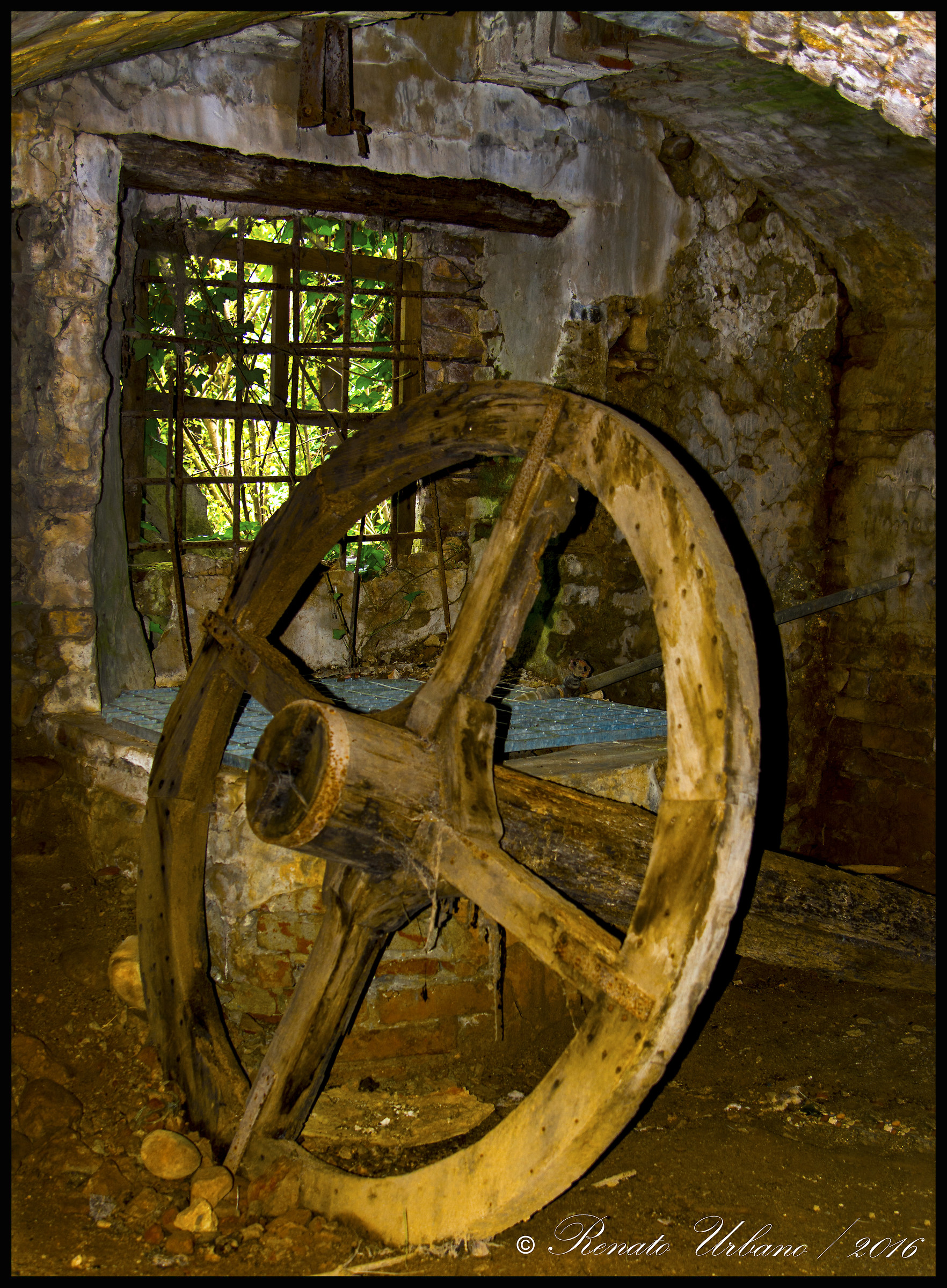 The old wheel