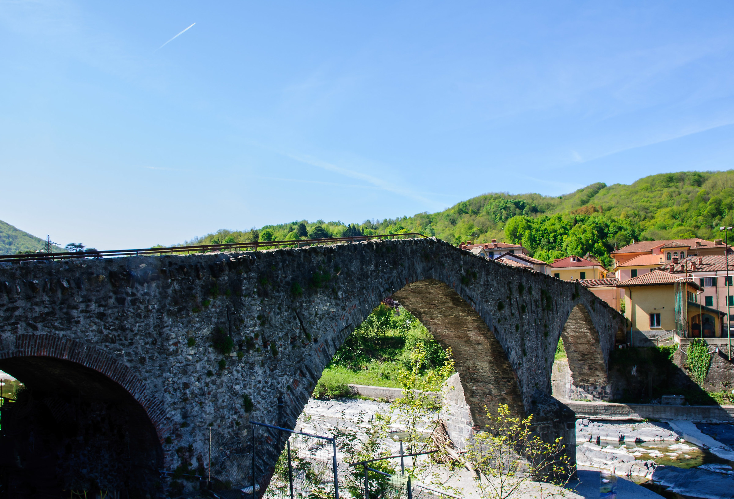 Ponte medioevale a Ronco Scrivia