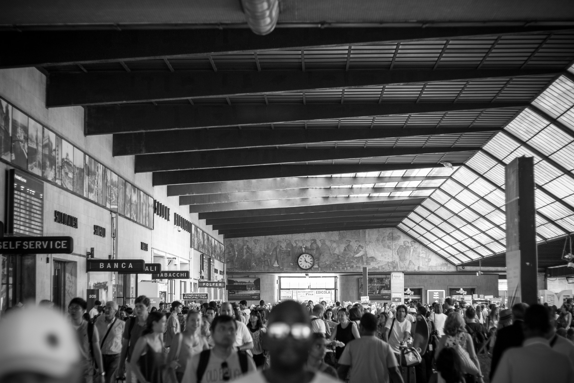 Passeggiata in stazione