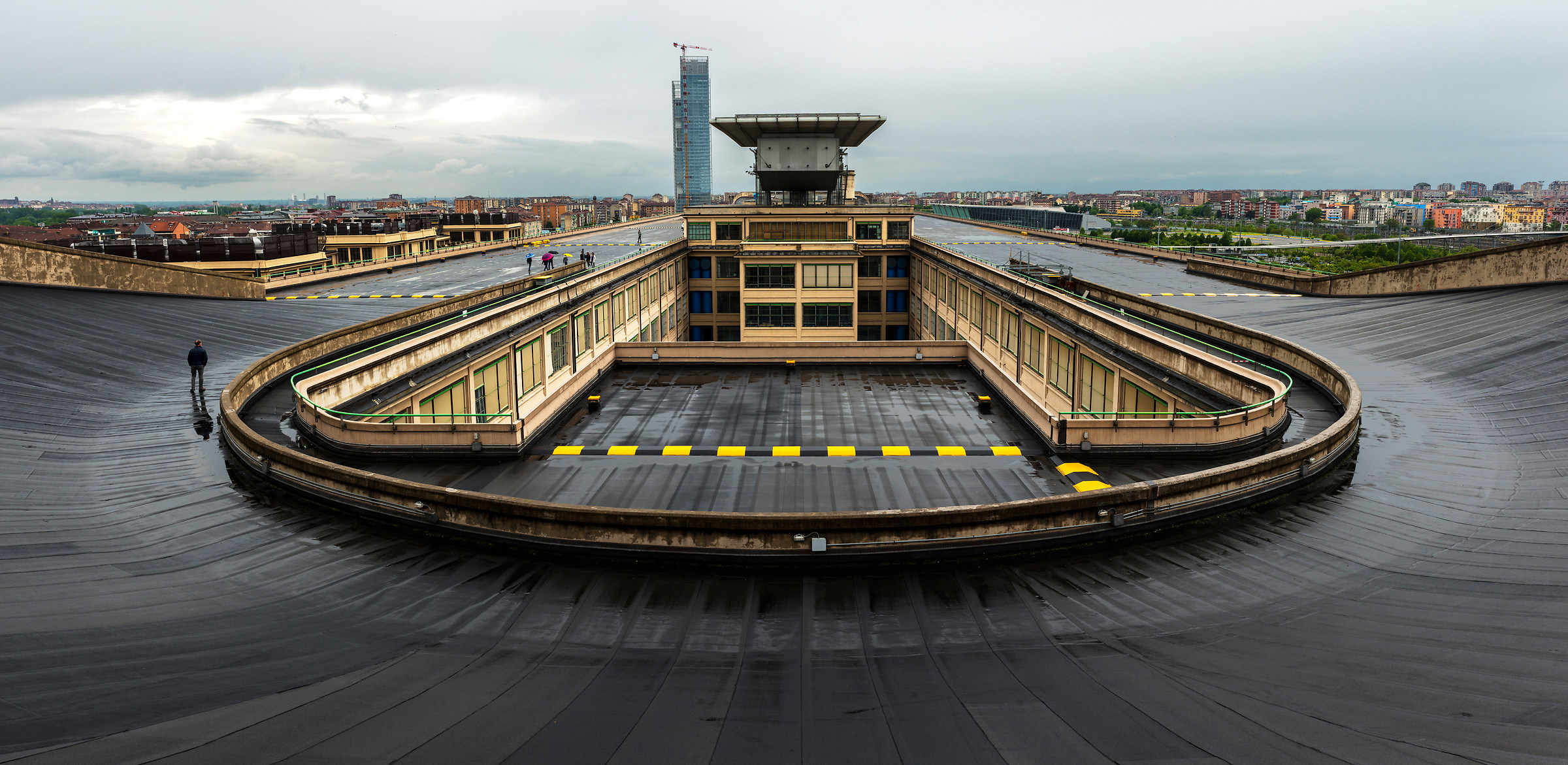 The elevated track of Lingotto