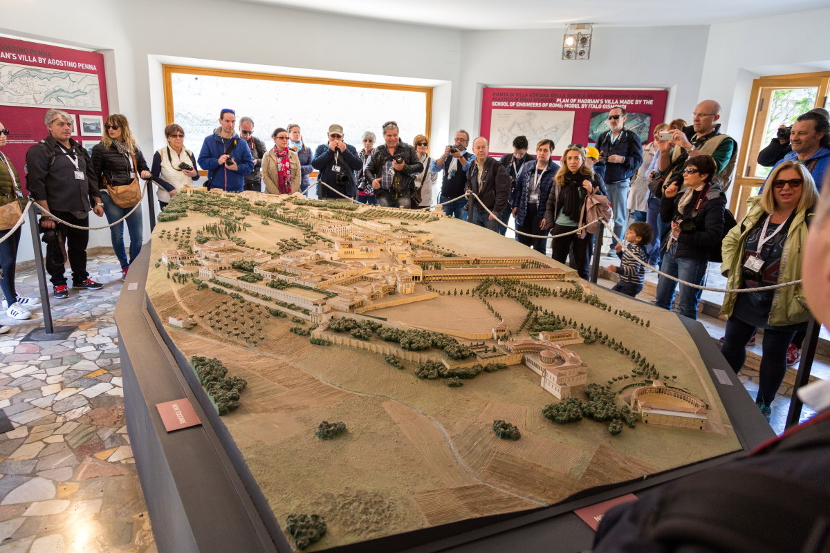 Juzzinis a Villa Adriana