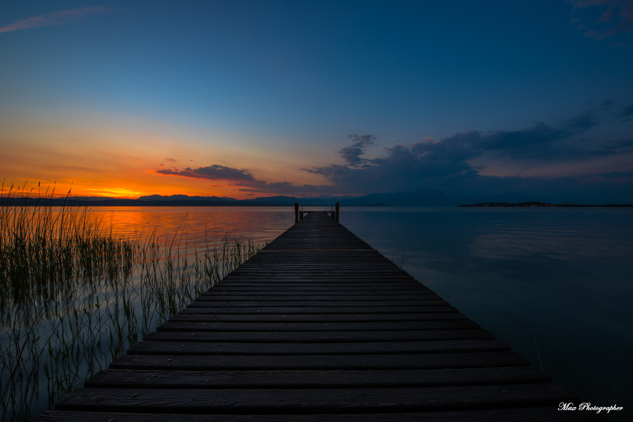 Jetty at twilight