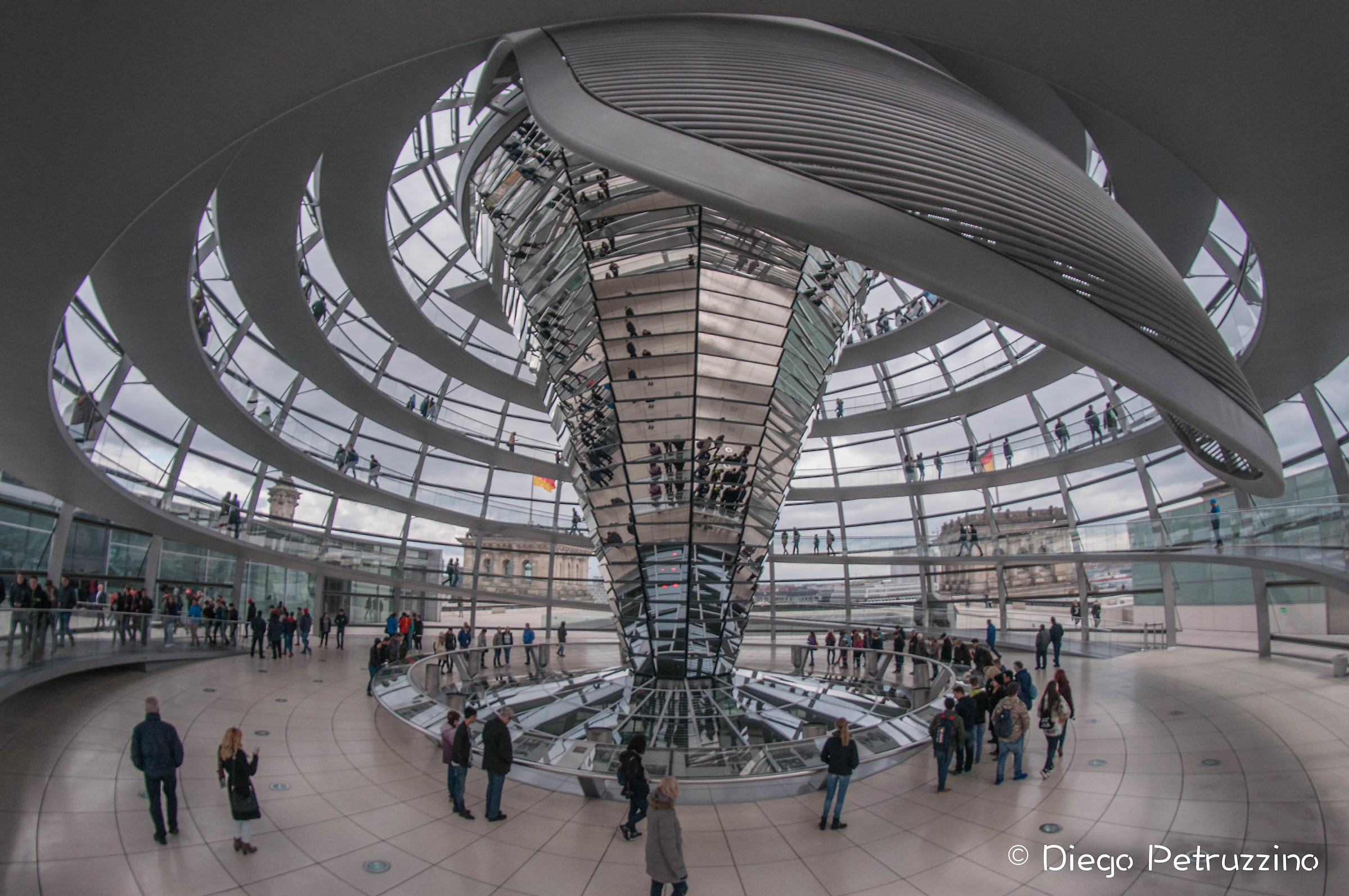 Reichstag; From Inside