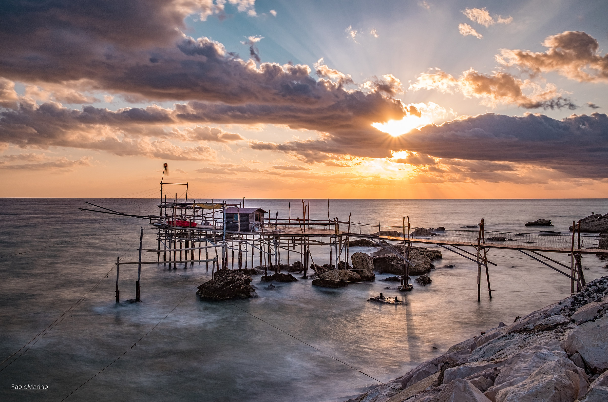 Overflow Punta Torre Golden Hour