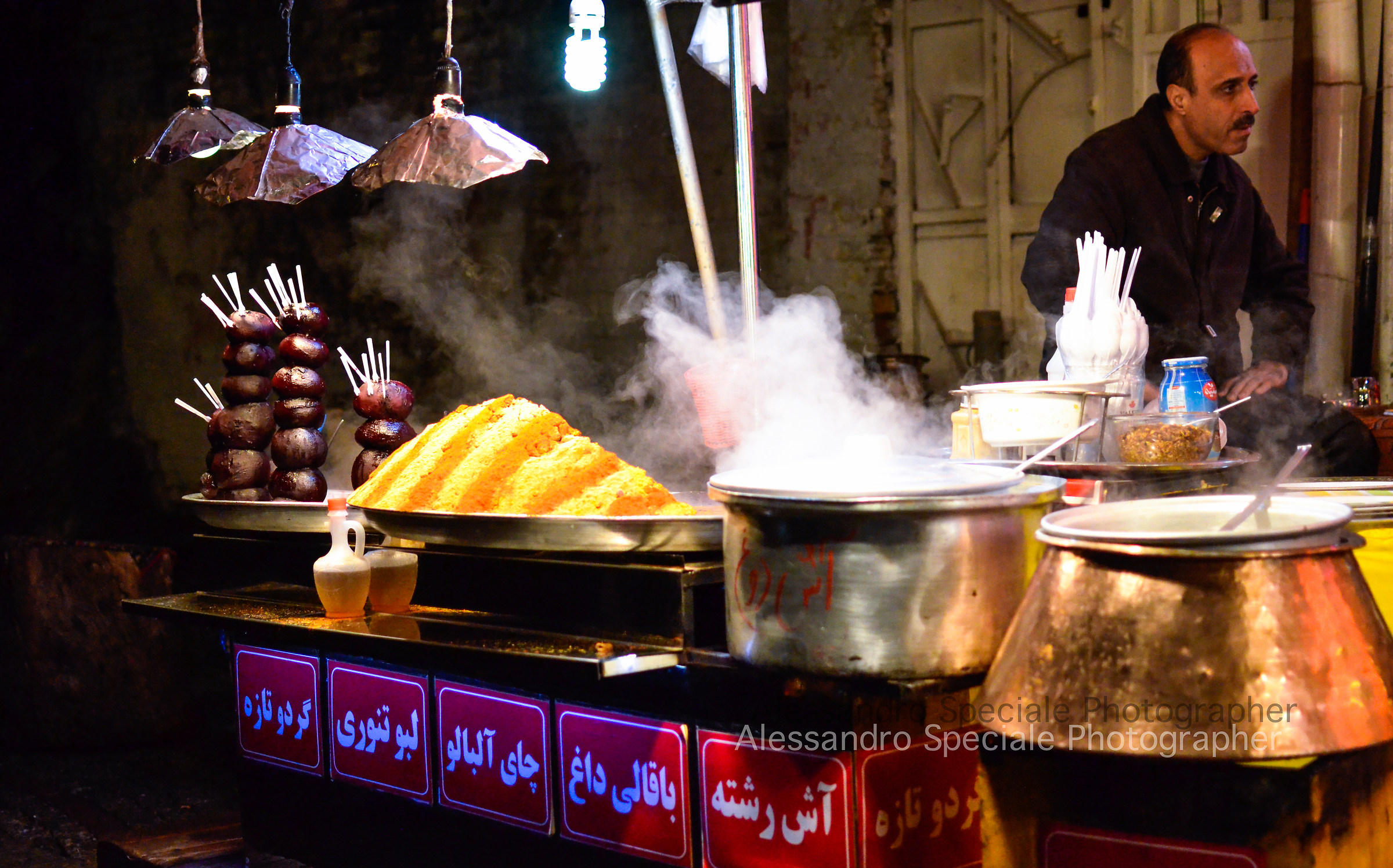 Tehran Iran, Main street of Darband