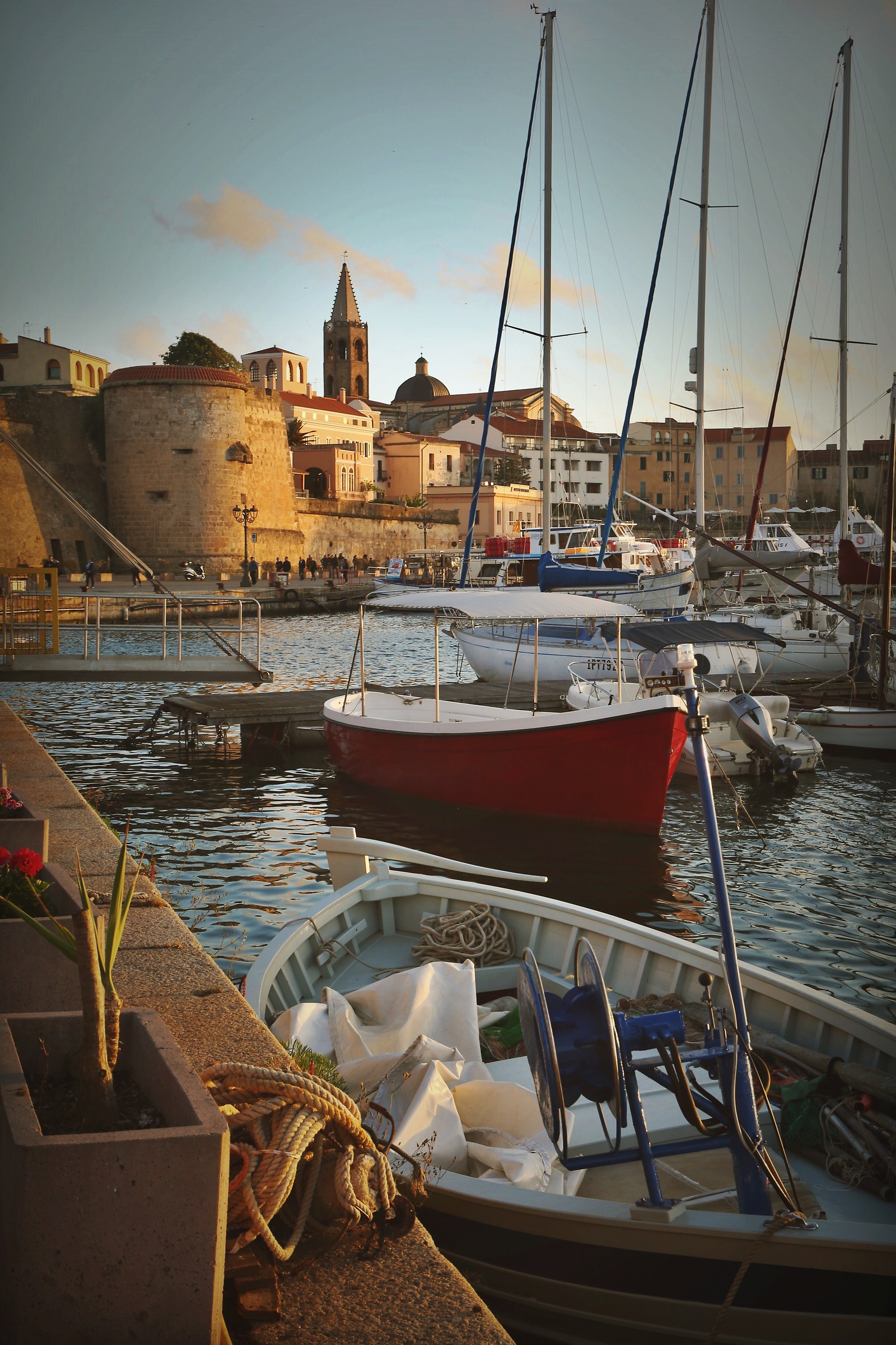 Alghero harbor
