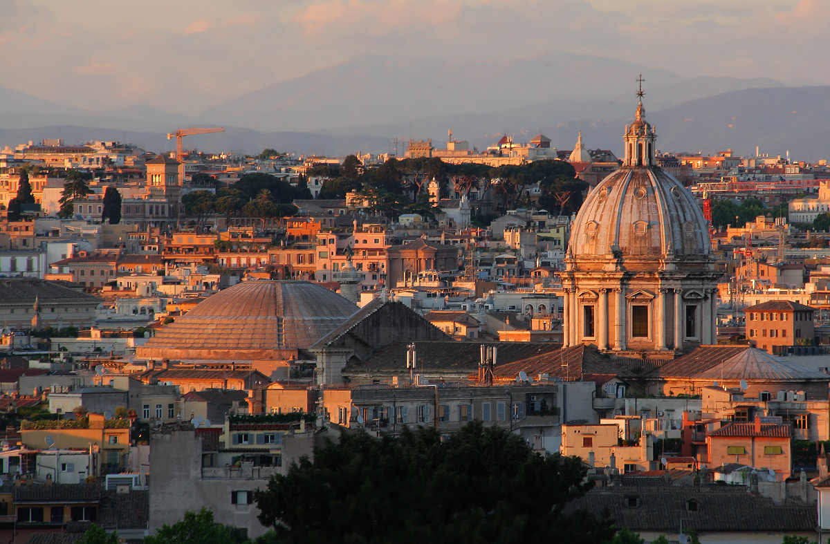 The roofs of Rome