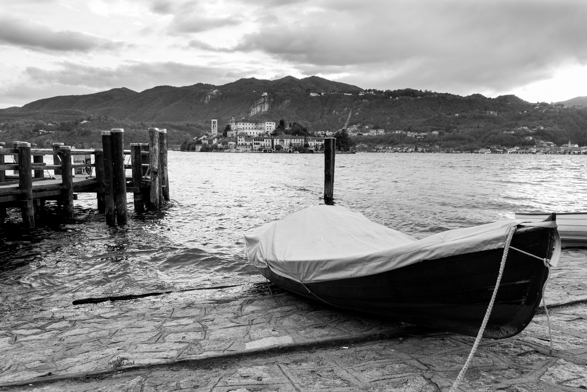 Molo di Orta San Giulio ( Lago d' Orta )