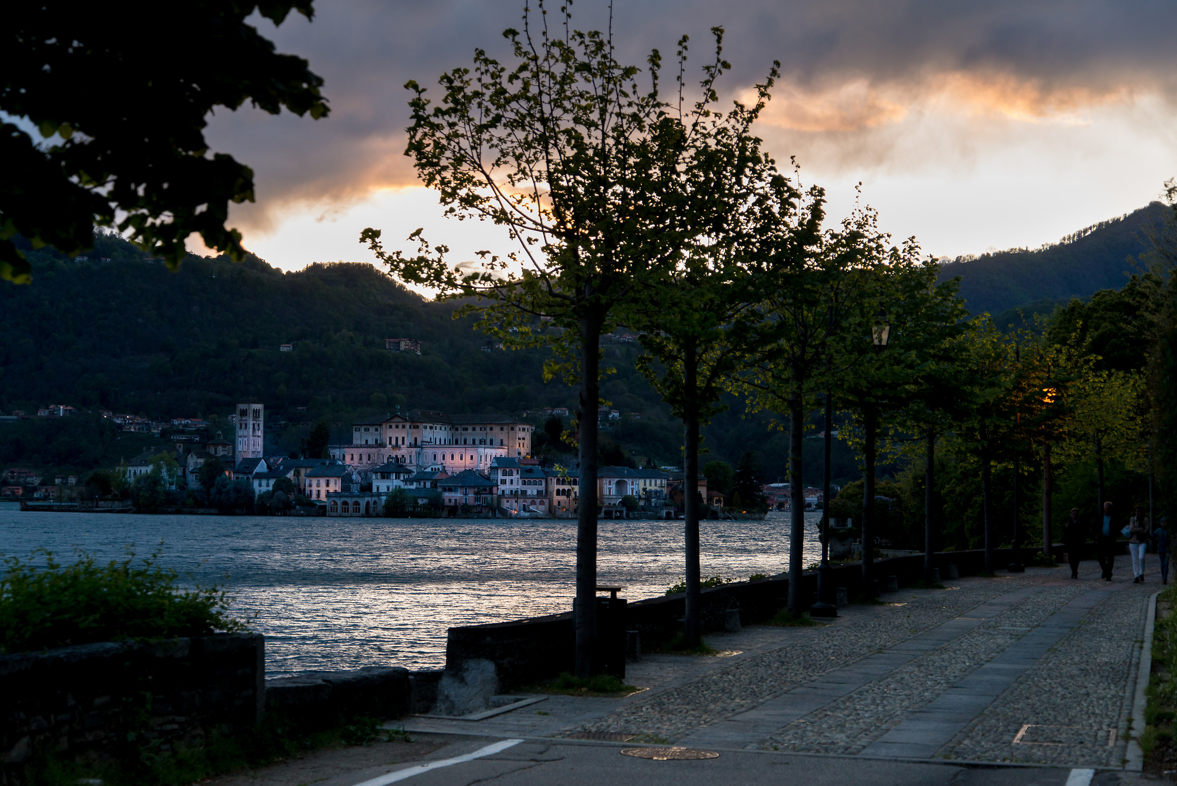 Isola San Giulio dalla Riva di Orta