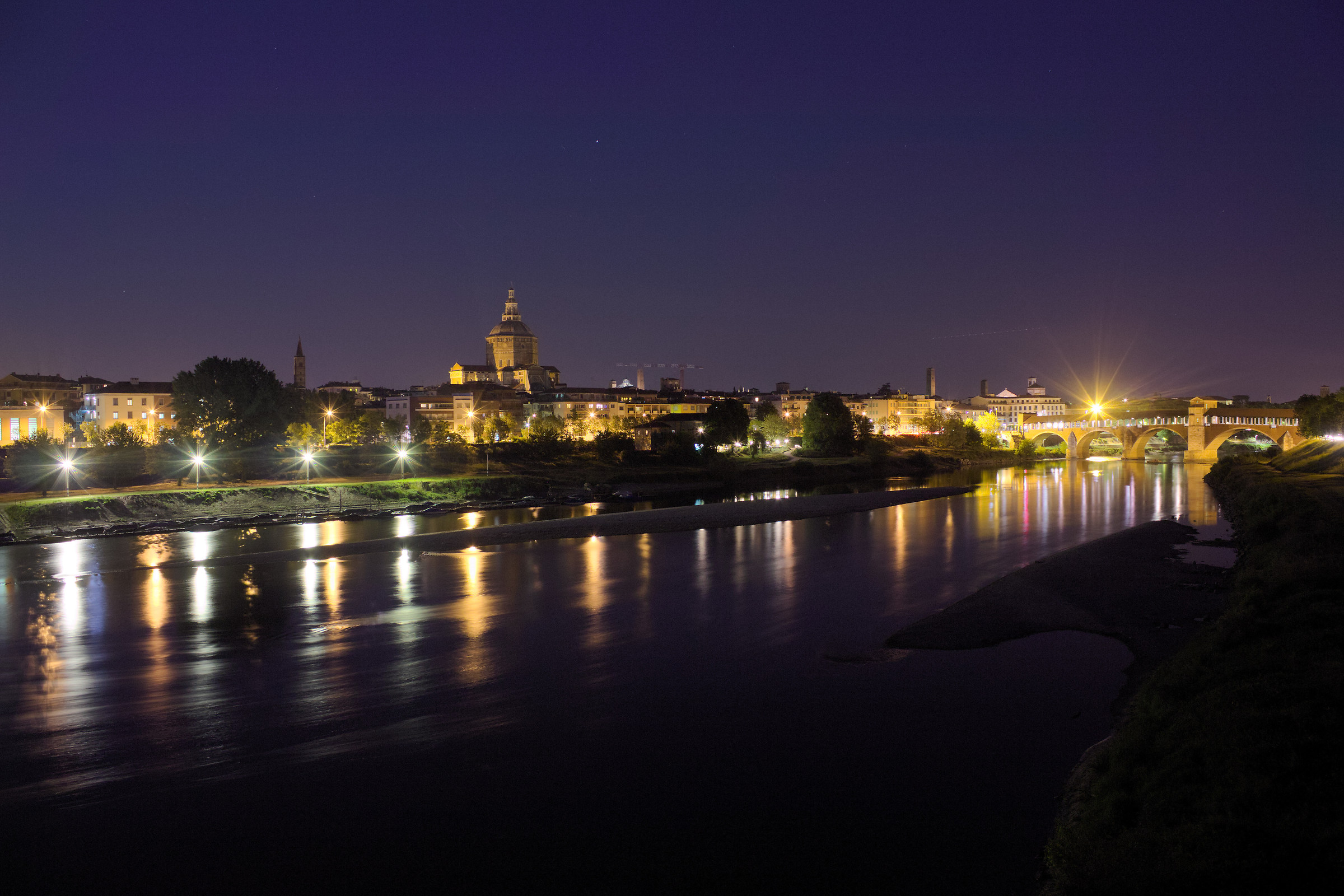 Pavia perhaps blue hour