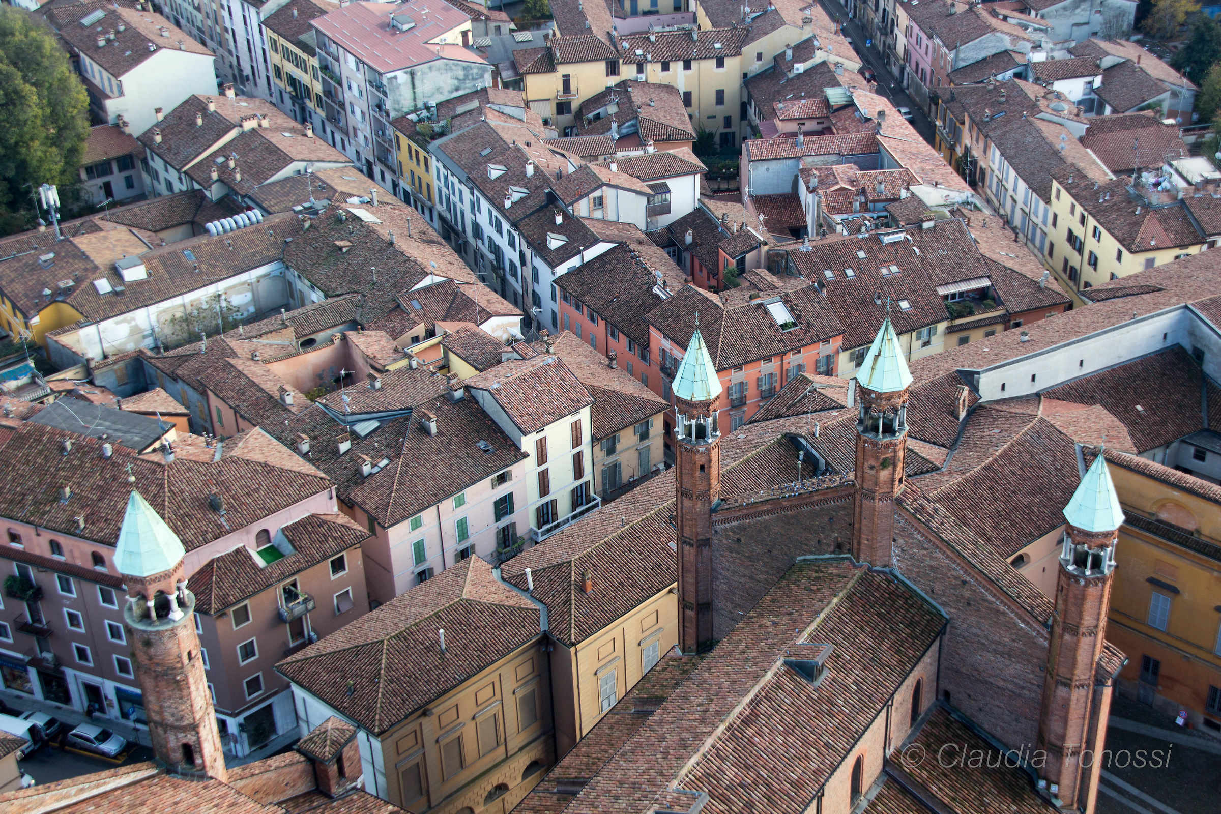 Cremona ,dal Torrazzo