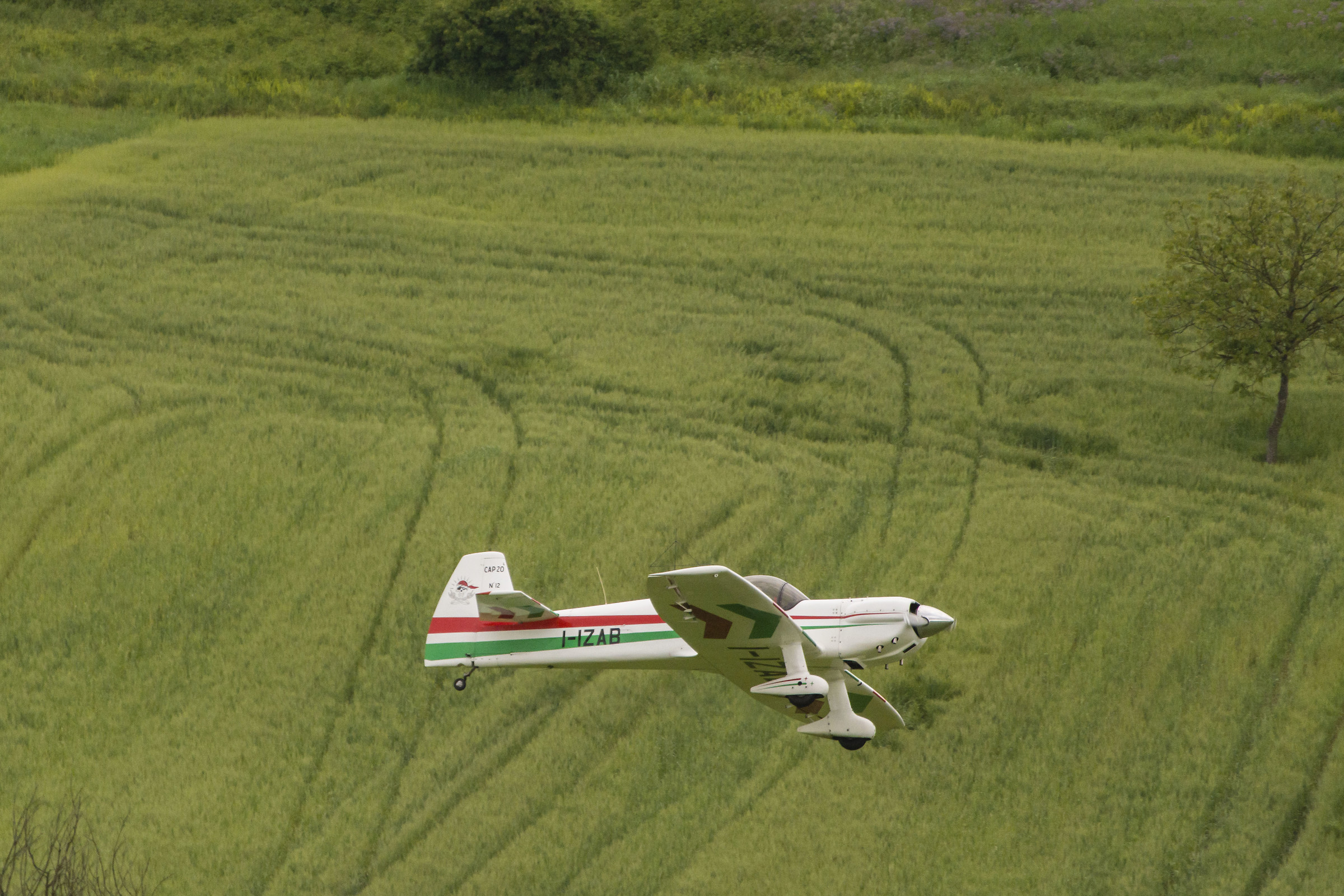 Aerobatics in Montecastrilli
