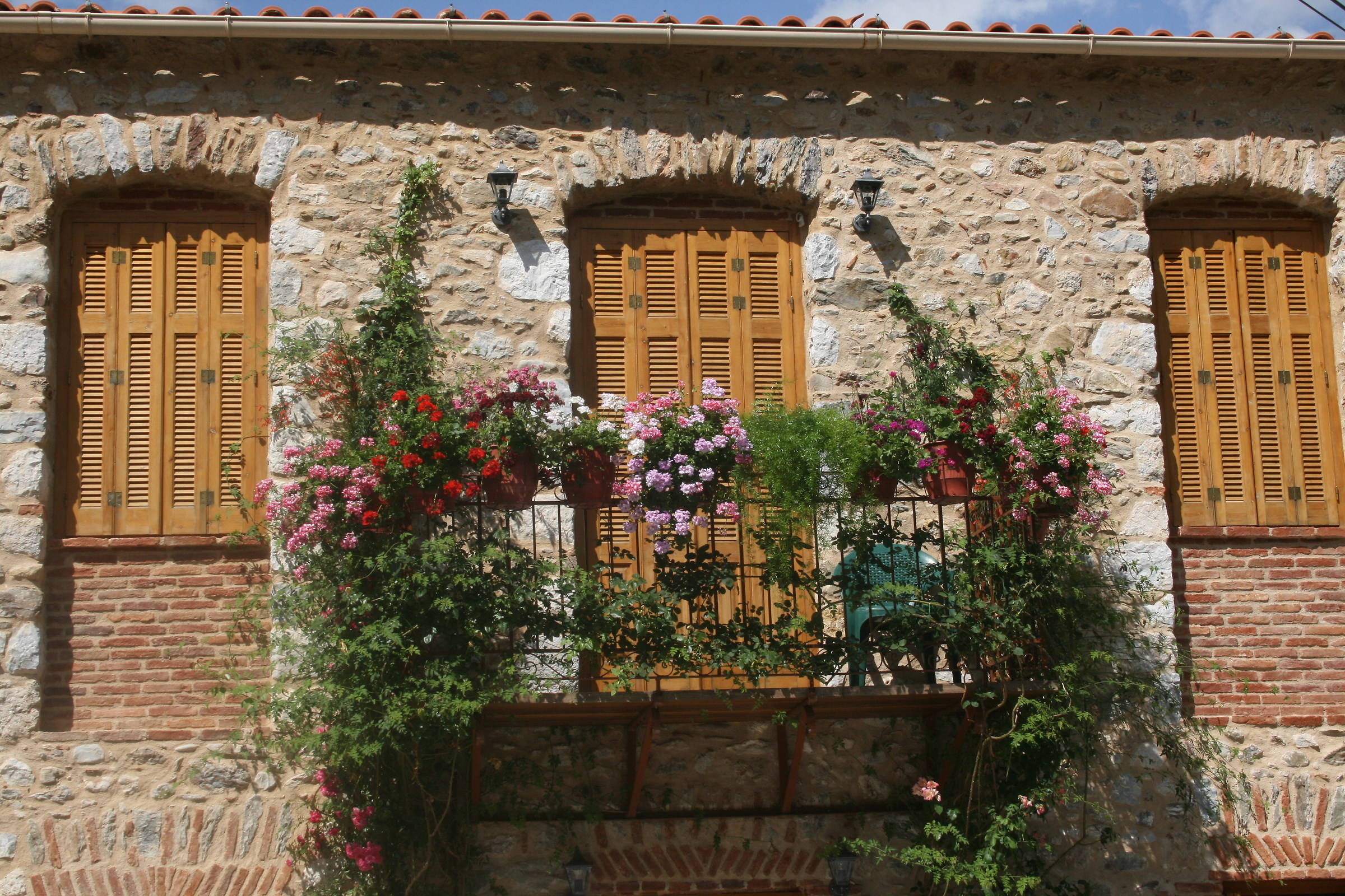 Peloponnesus, Mystras, in the village
