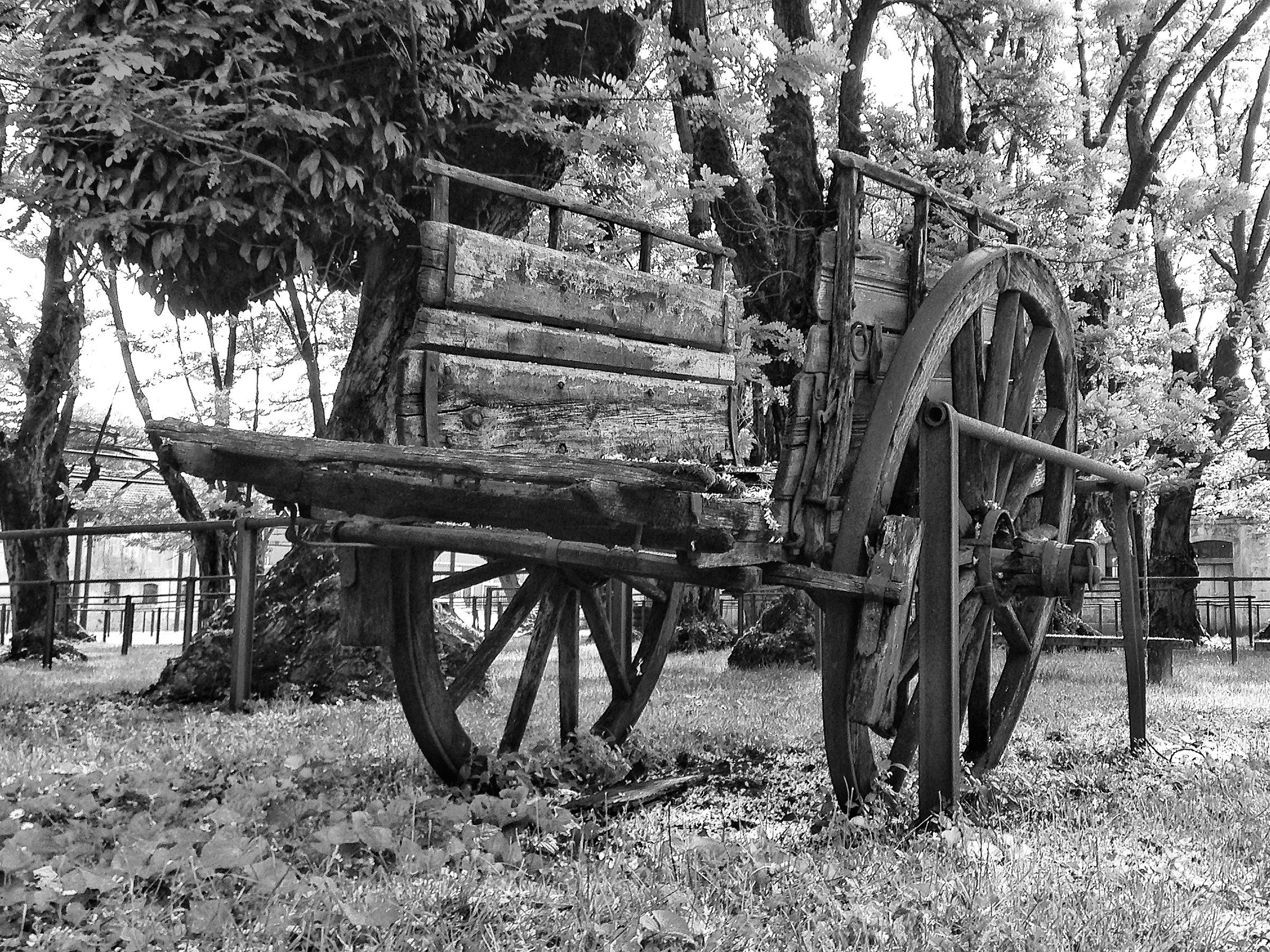 When the means of transport was a cart ...
