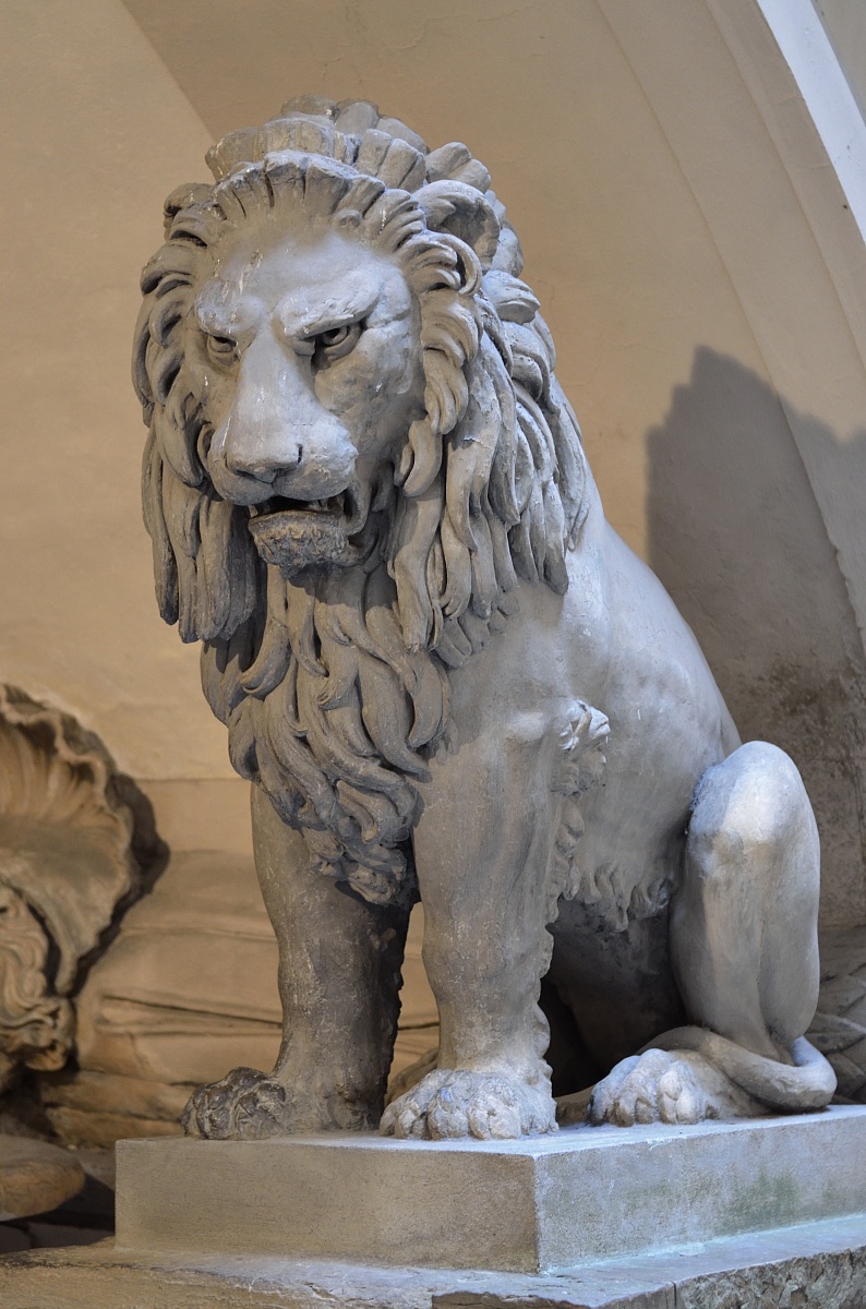Leone nel Palazzo Vecchio (Fi)