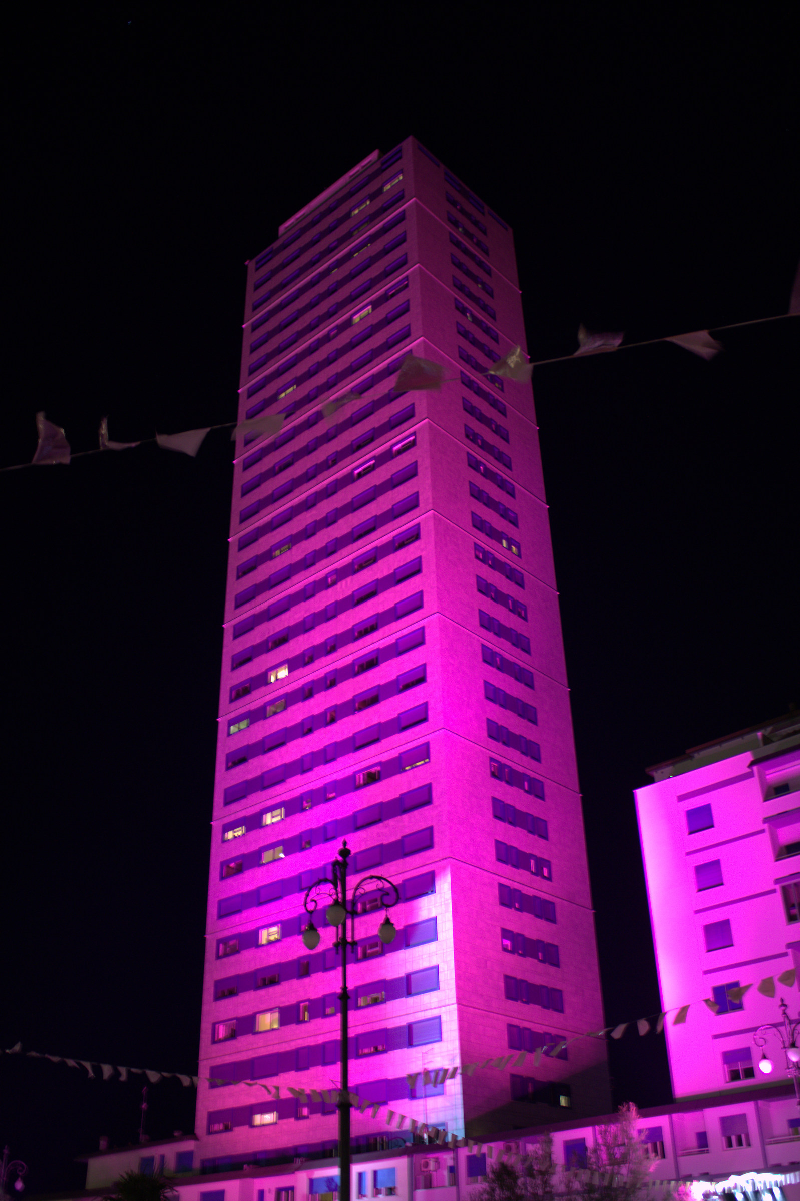 Cesenatico pink night