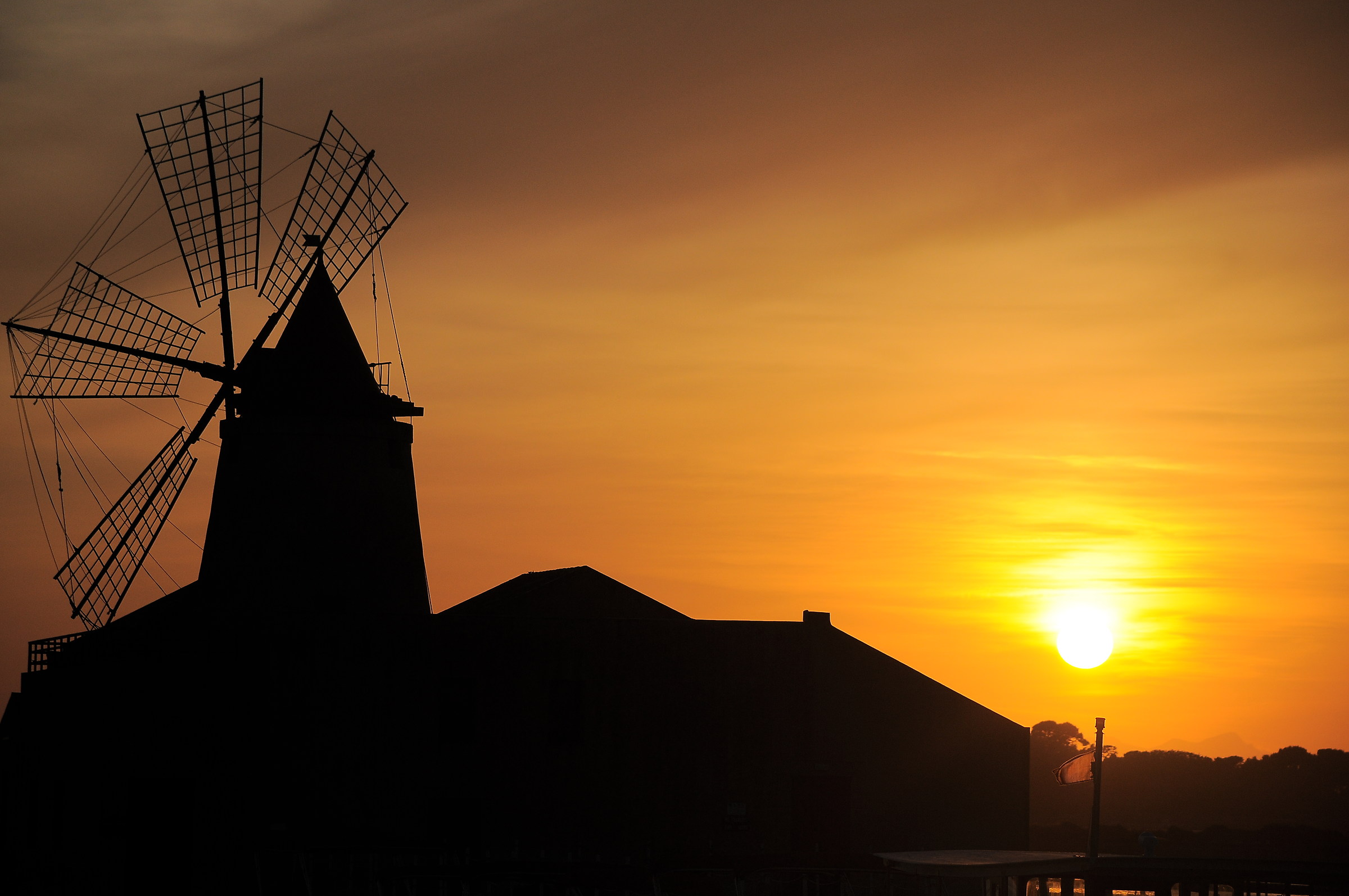 The sunset (Mozia Trapani)