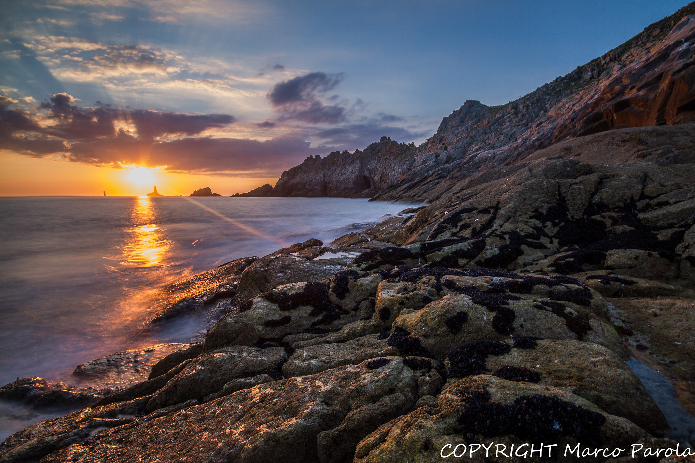 Sunset Pointe du Raz
