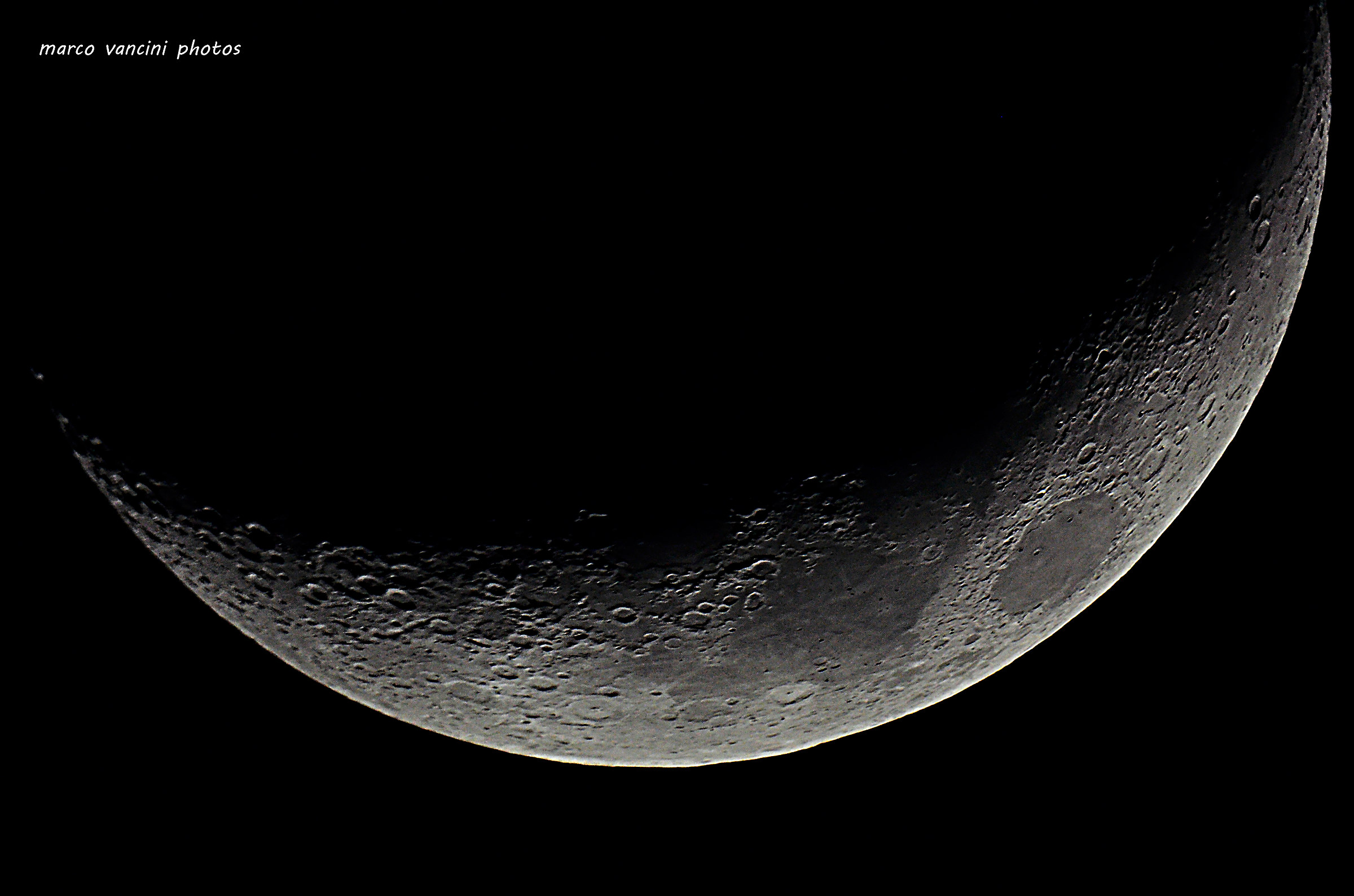 Uno spicchio di luna