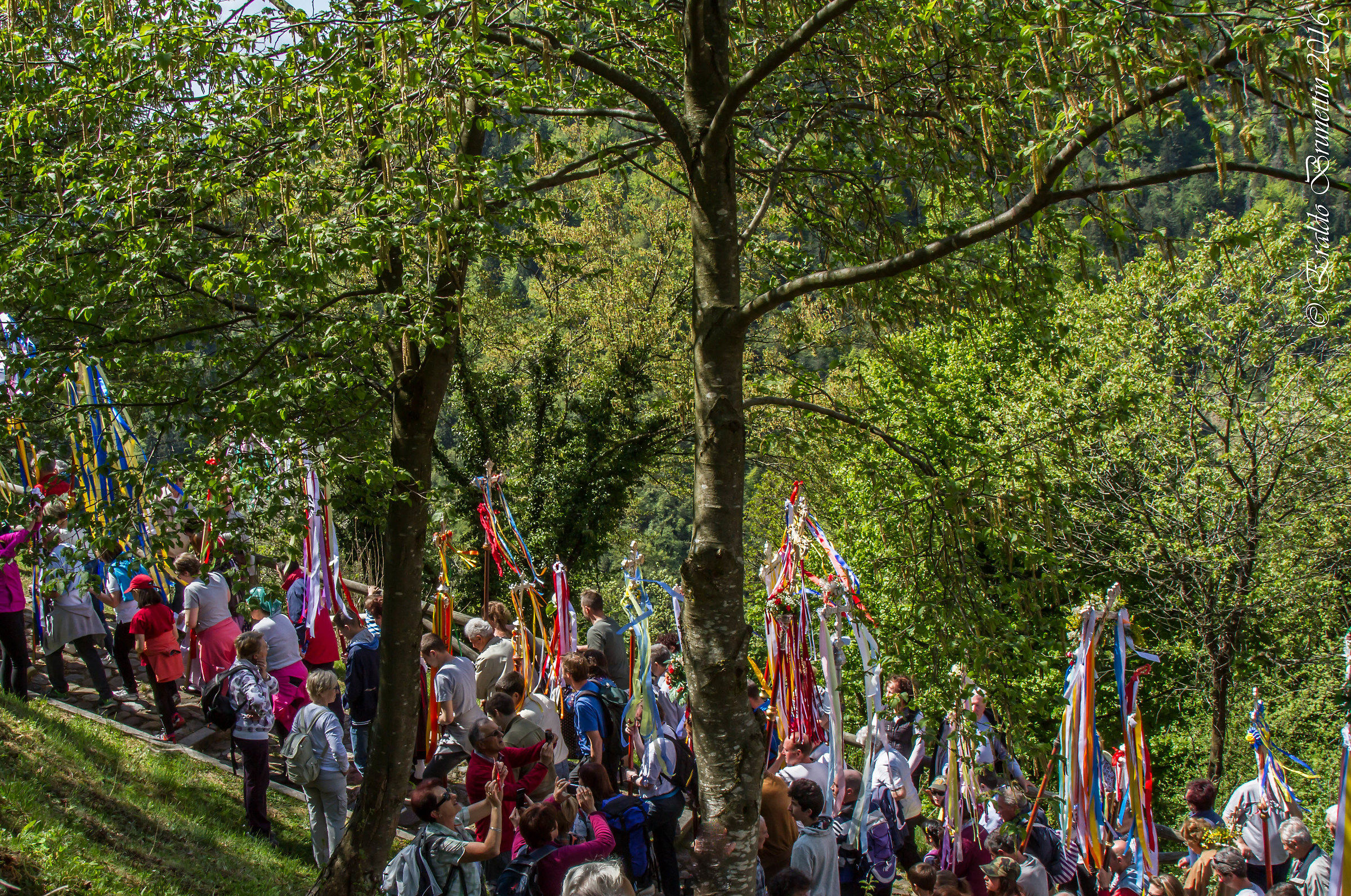 Zuglio (ud) Bacio delle Croci.