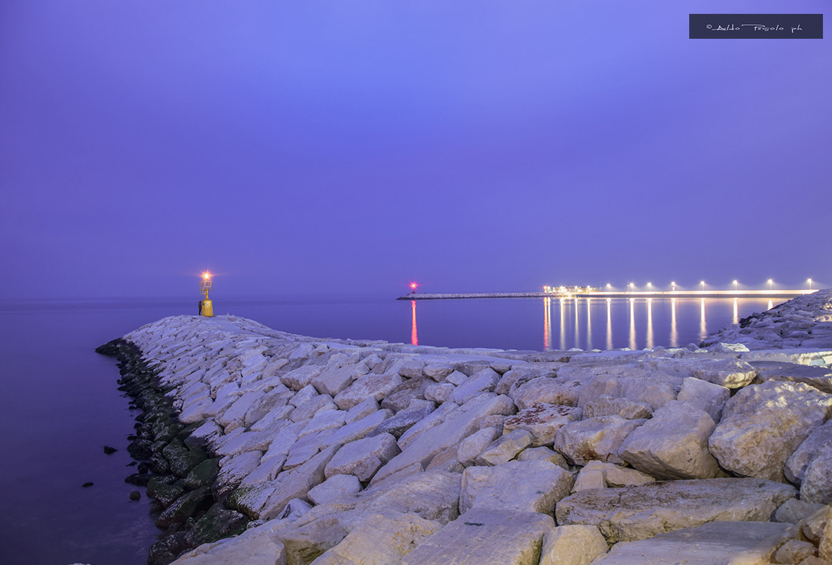 Lanterna gialla e lanterna rossa