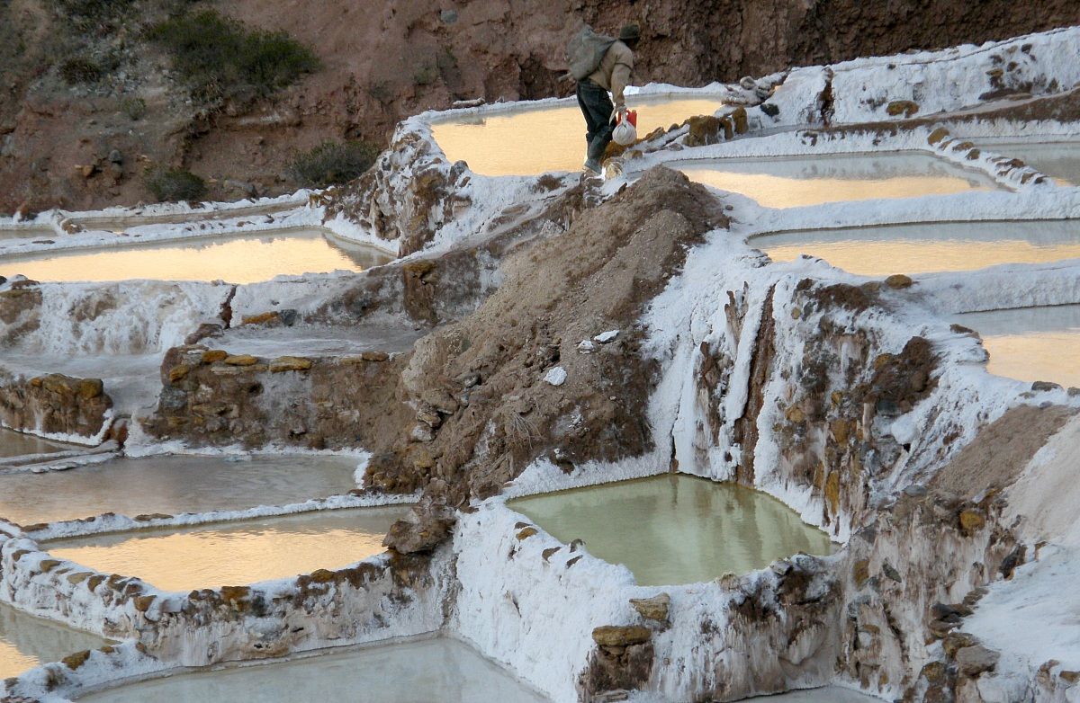 The saltpans of the Sacred Valley of the Incas