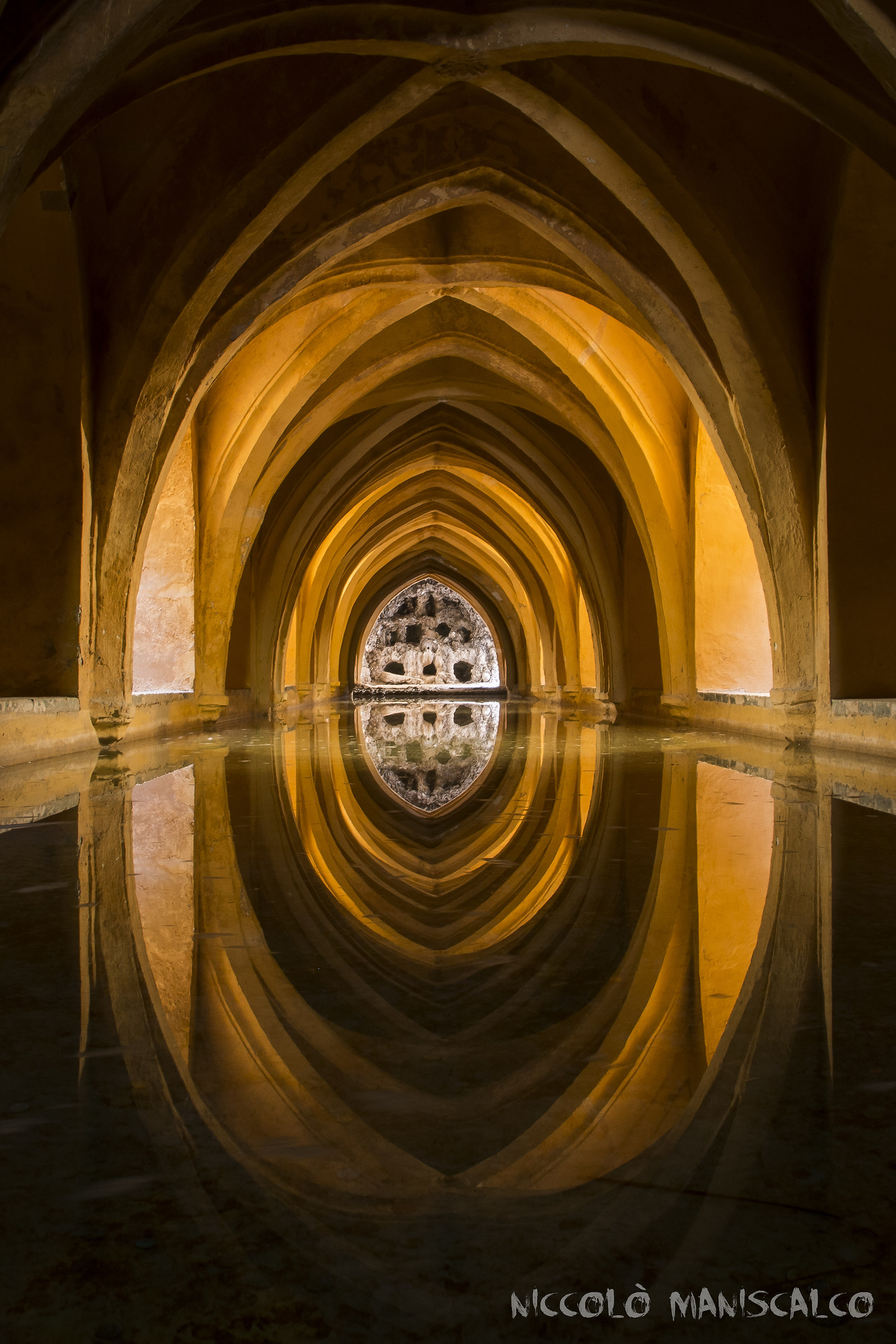 Nell'Alcazar di Siviglia