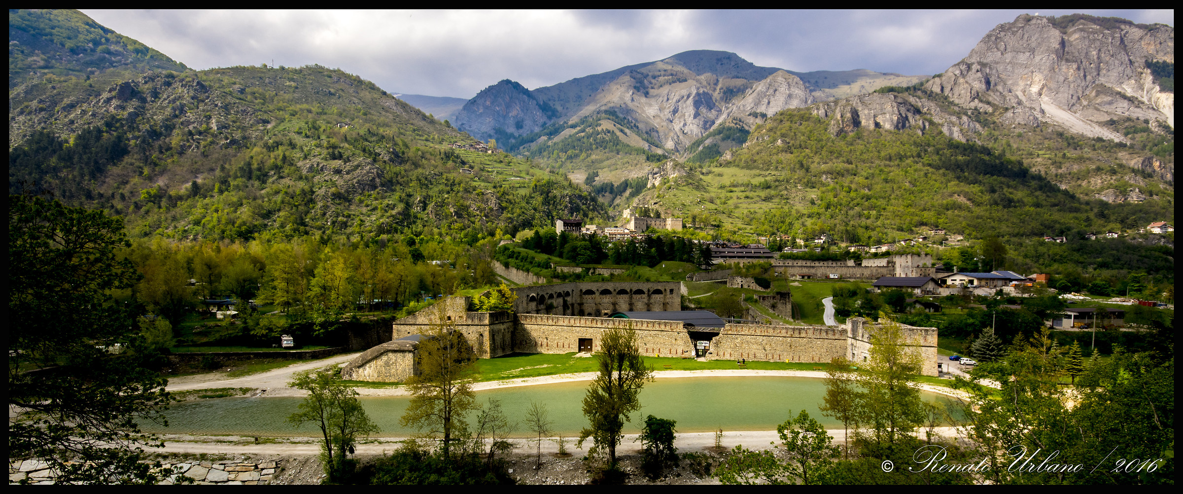 A postcard from Vinadio