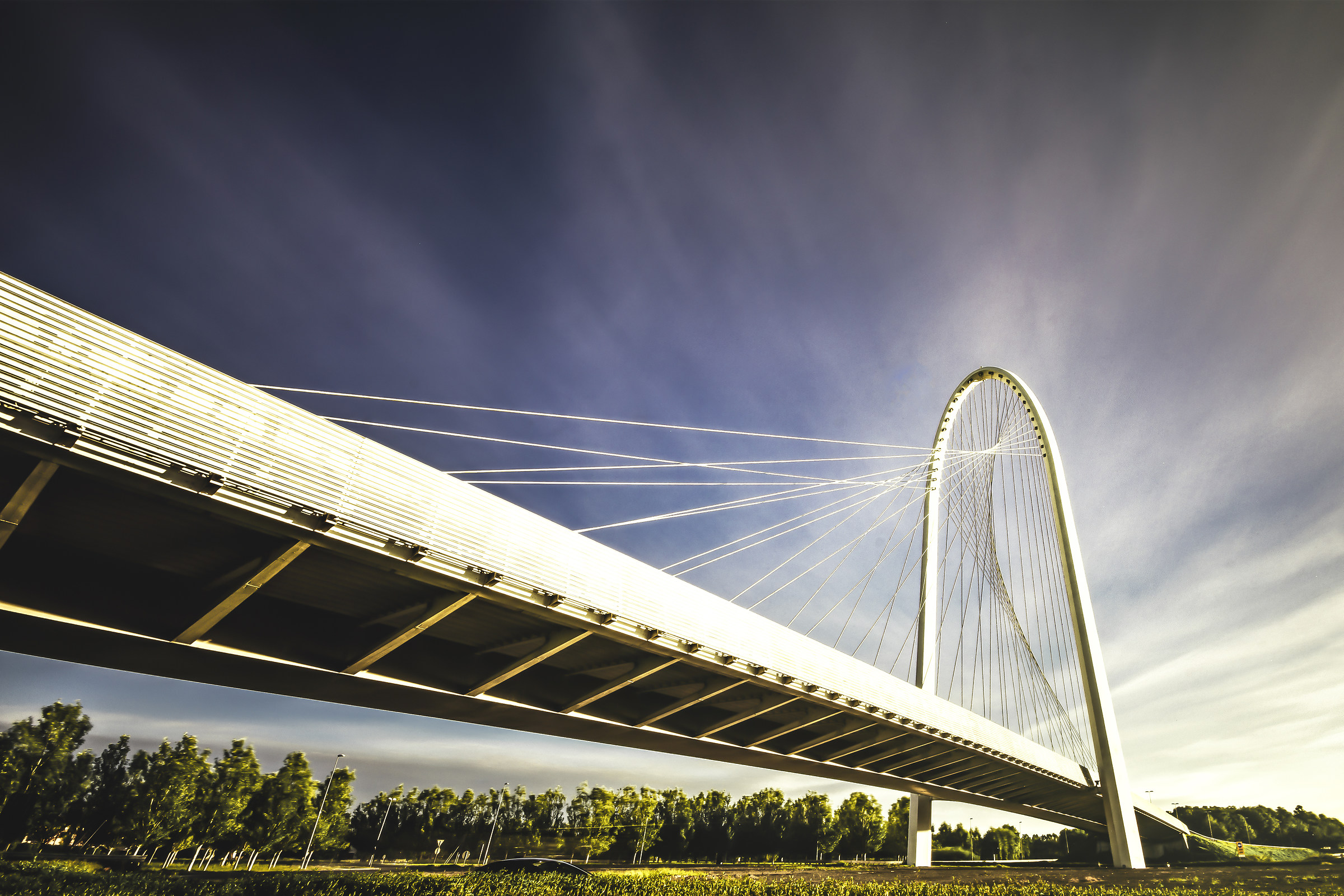 Sunset under the Bridge