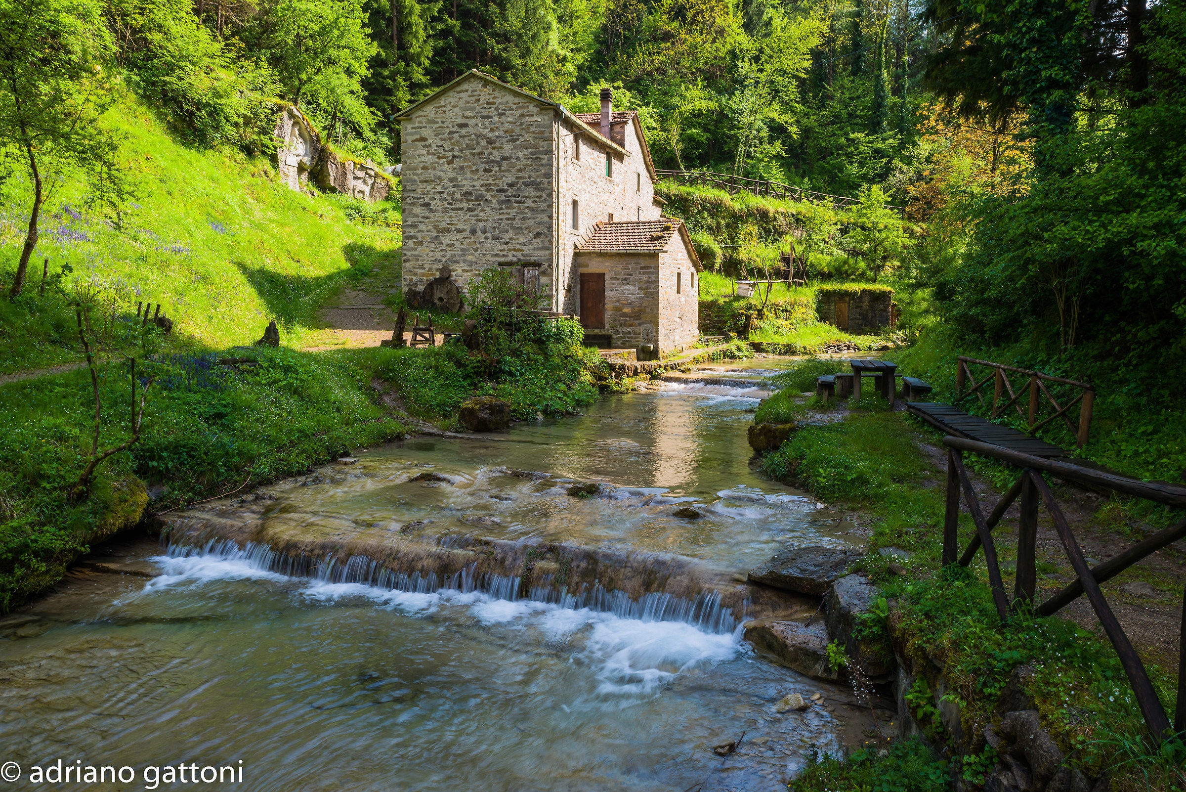 Fiumicello,vecchio mulino ad acqua