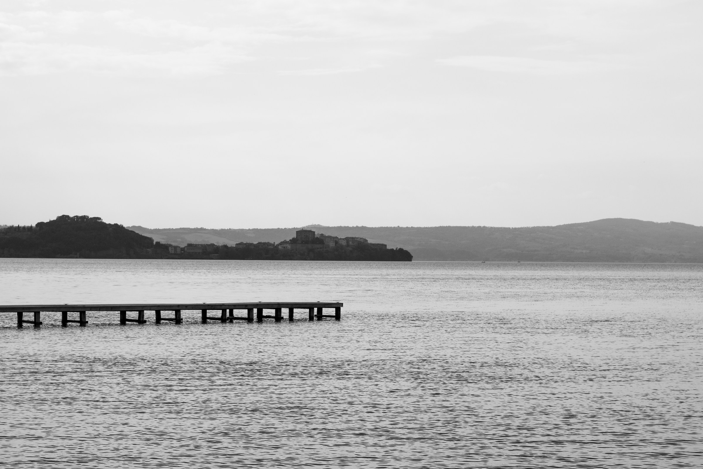 Barca nel punto focale