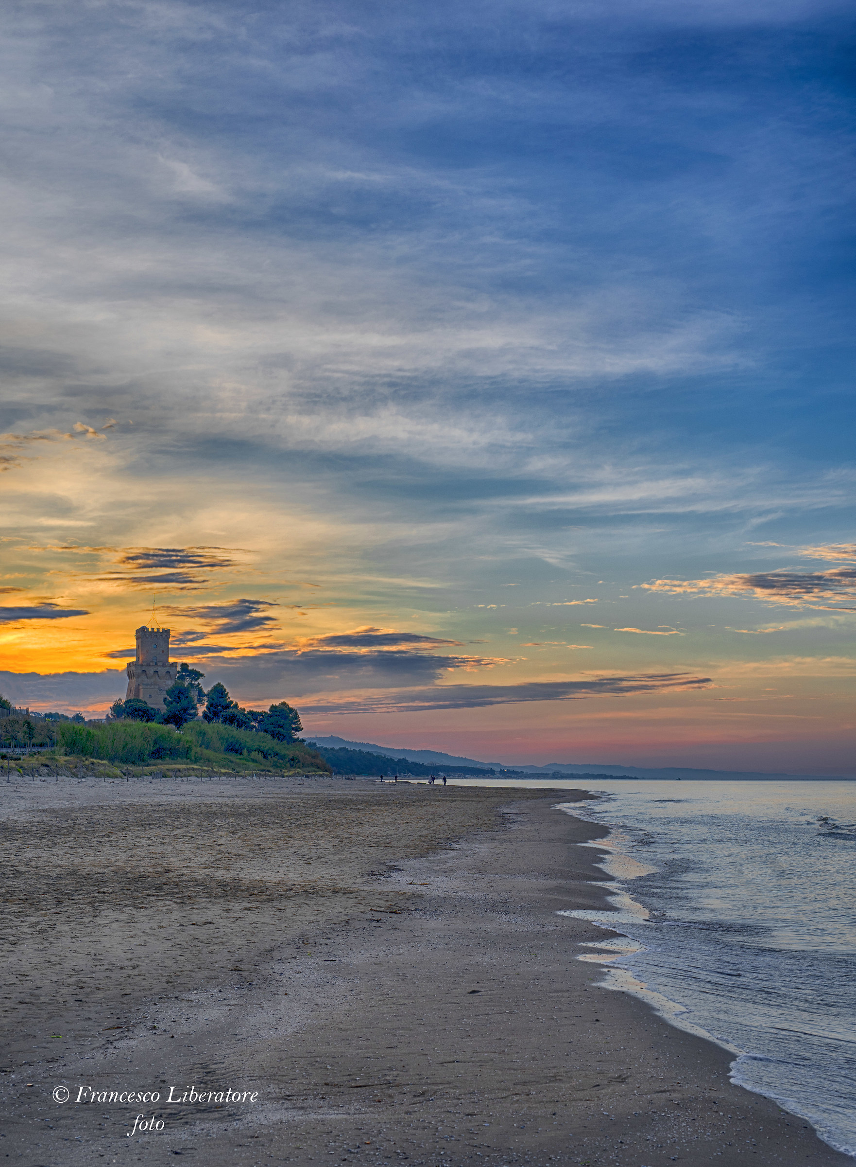 lights of the sunset ....