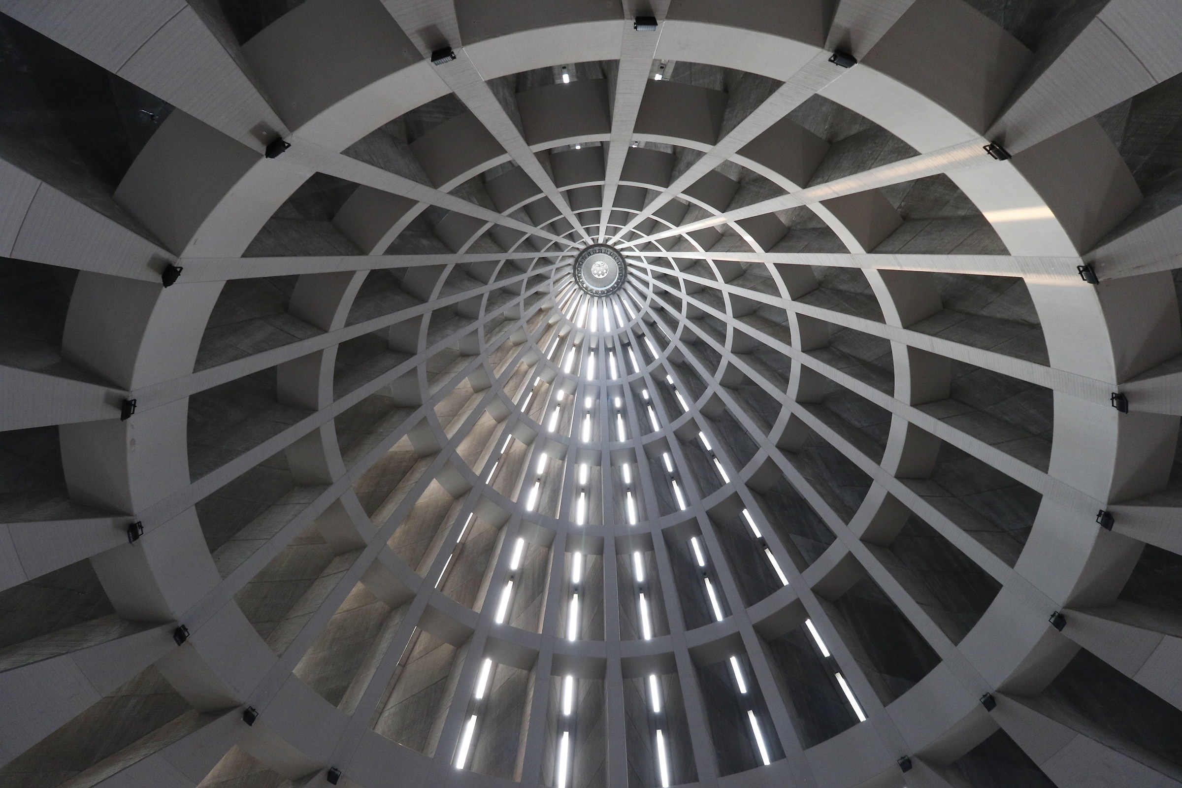 architectural roof of the Virgin Mary Cathedral