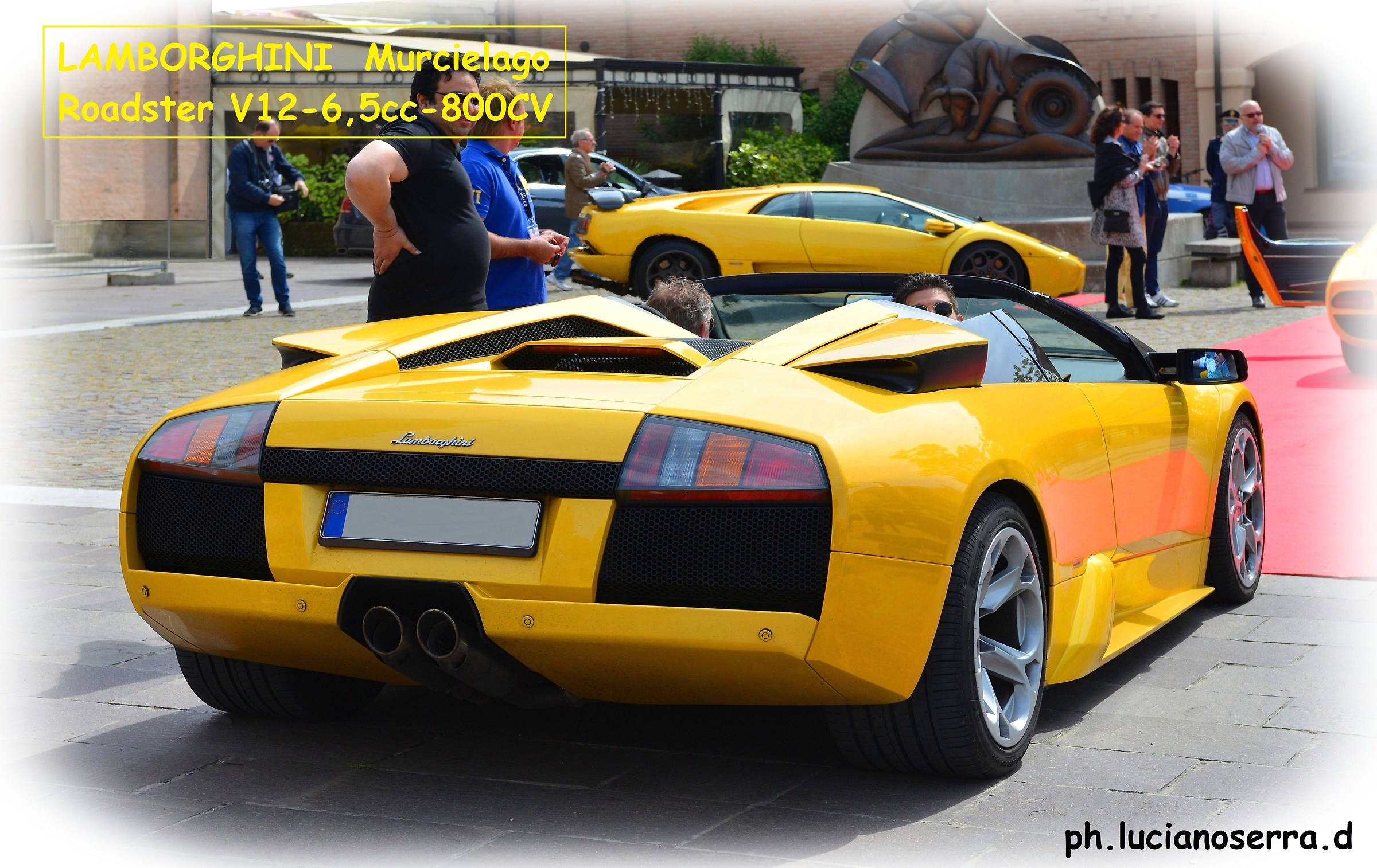 Lamborghini Murcielago Roadster V12-6,5cc-800cv