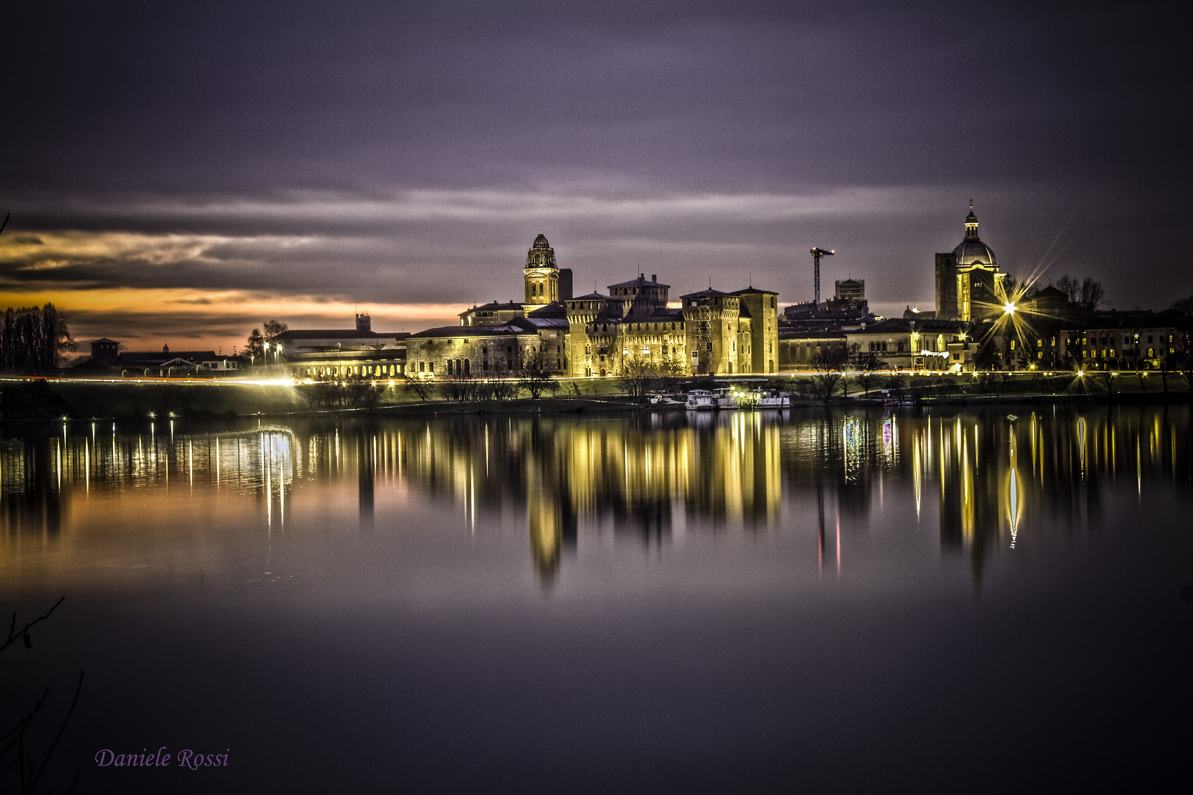 Mantova from Lake means