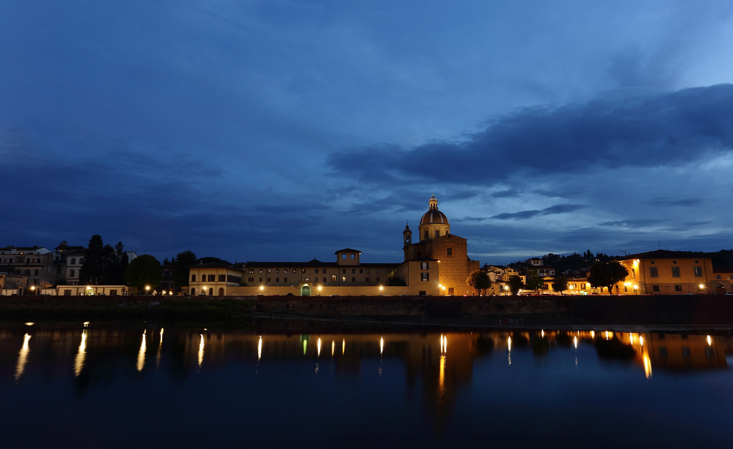 ora blu sull'arno e san miniato