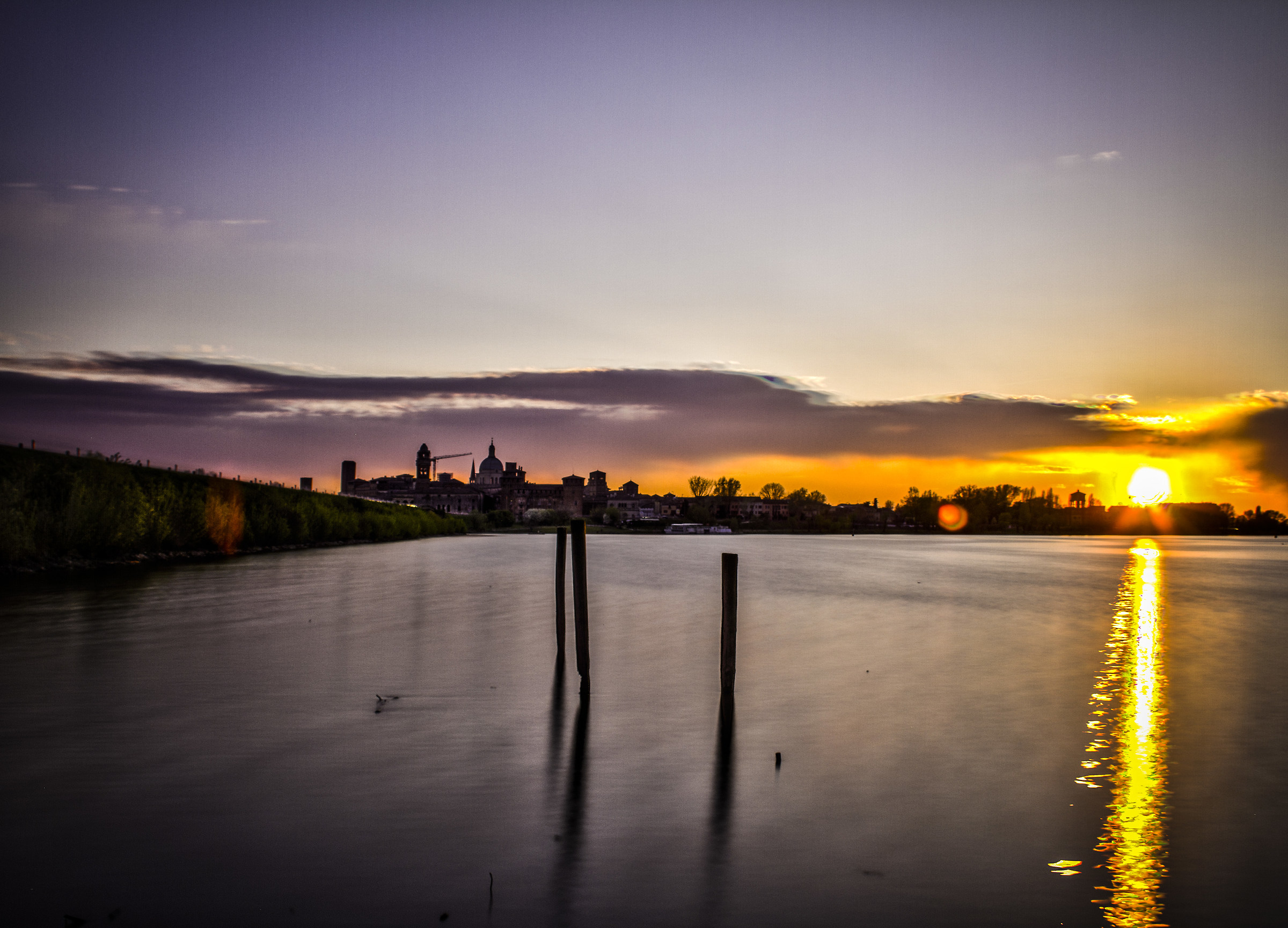 Mantova tramonto