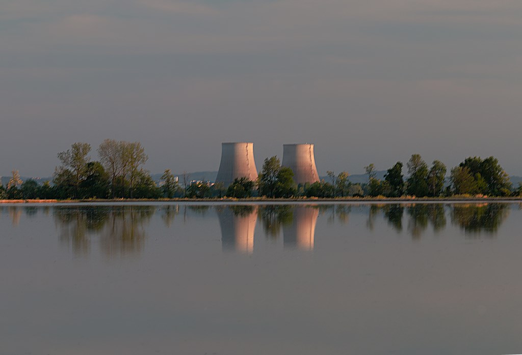 Nuclear power station at Trino (Vercelli)