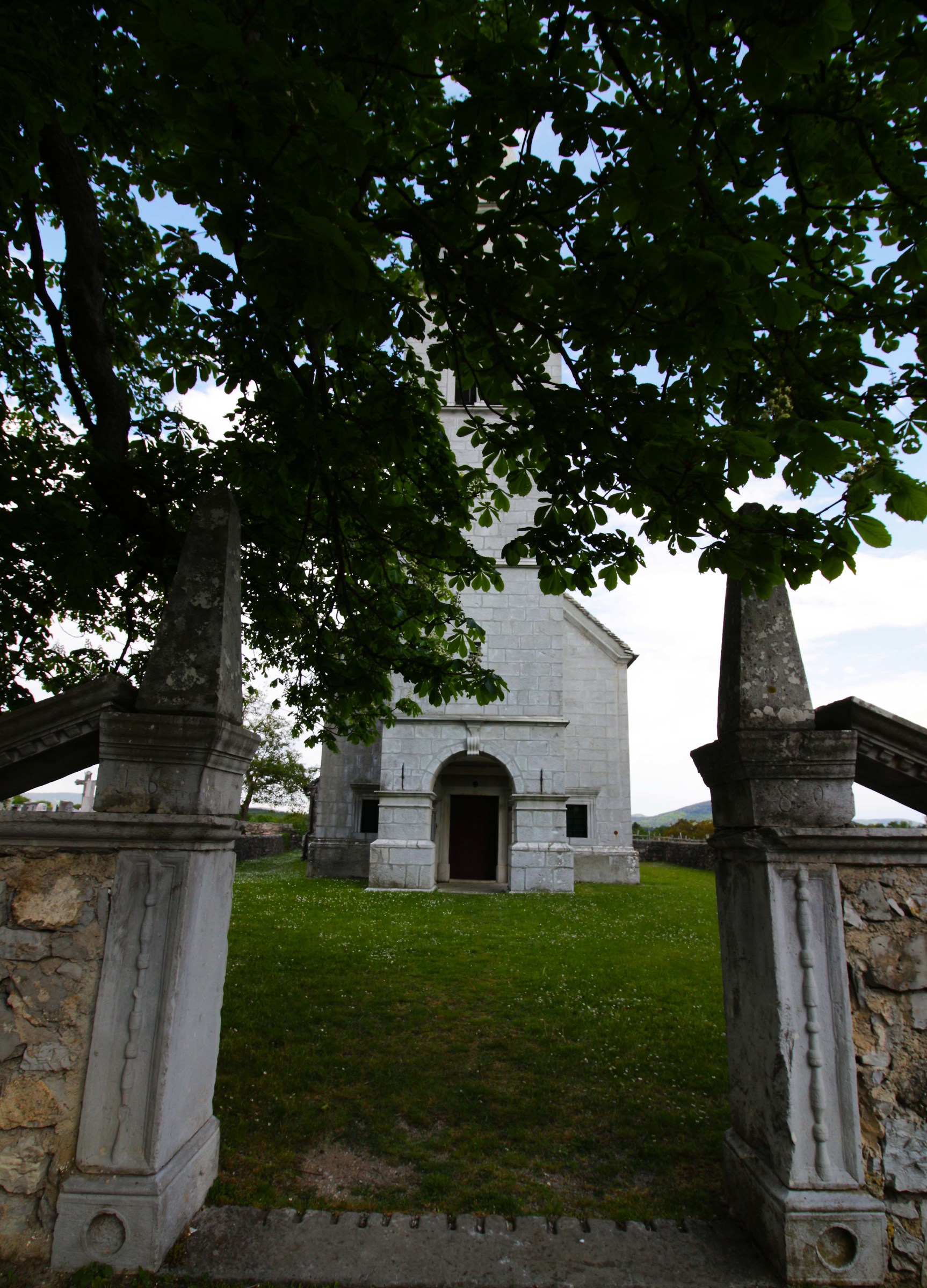 Portal that leads to the church