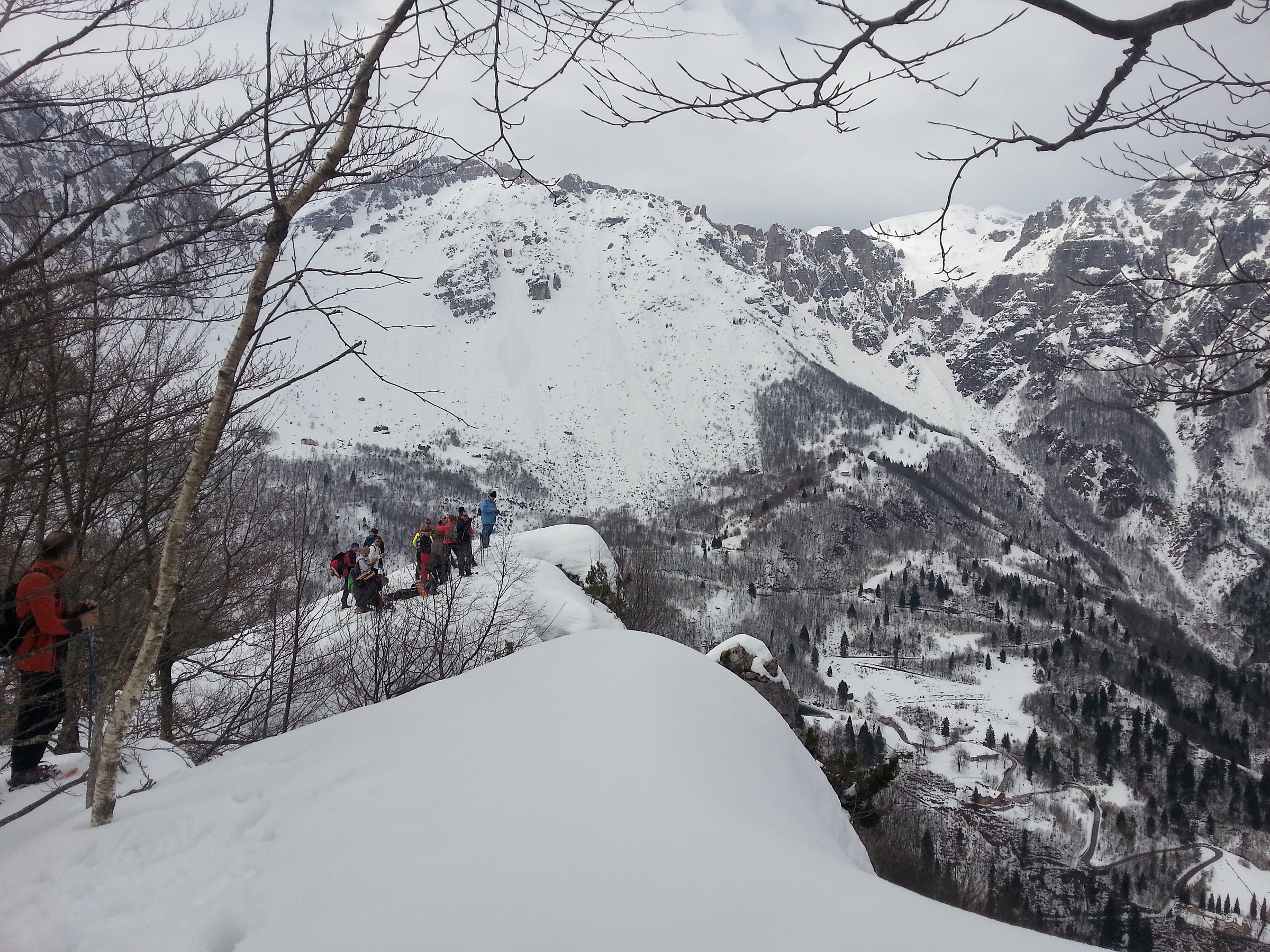 Ciaspolada to Cima Lora