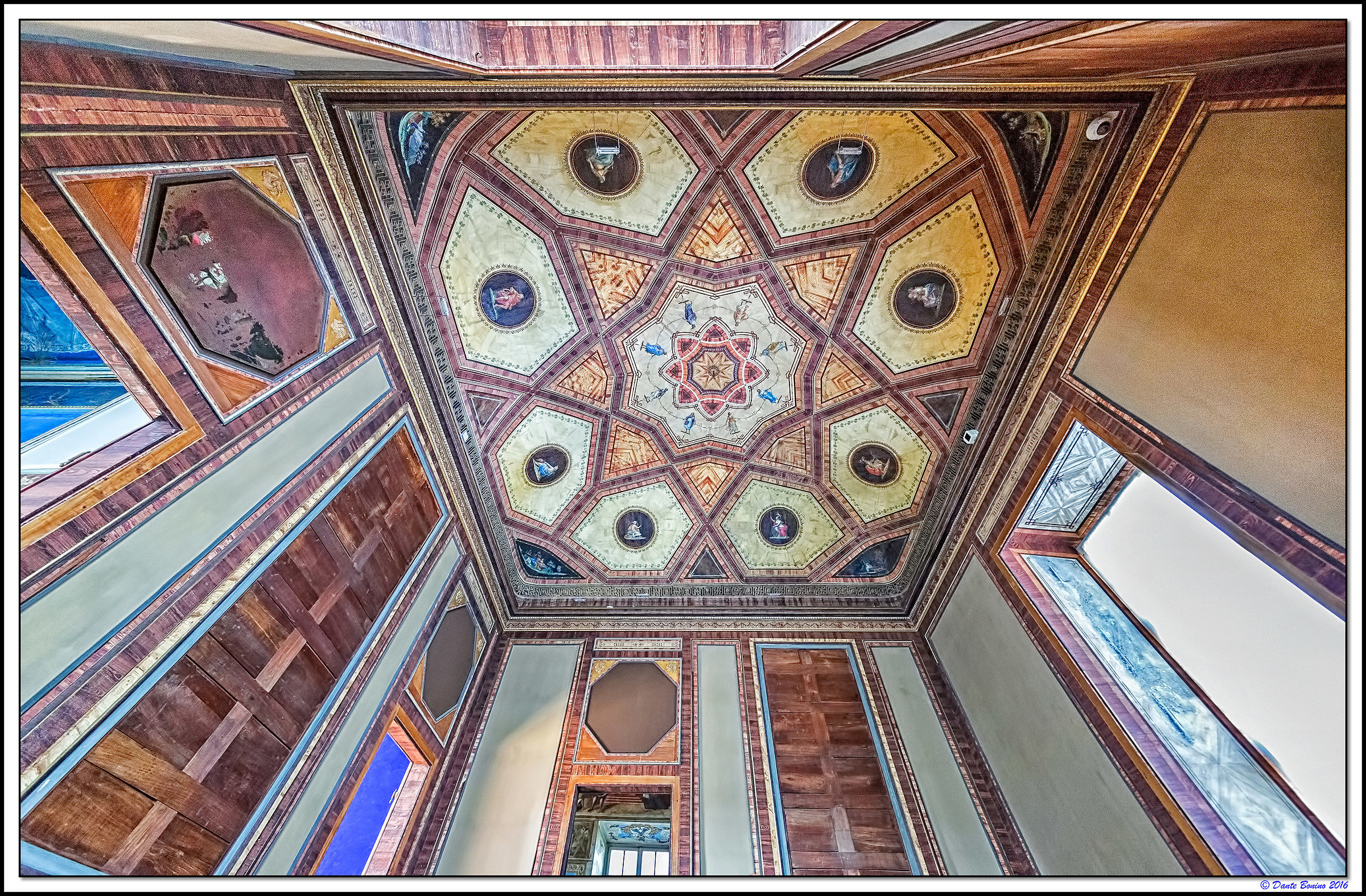 Castello di Rivoli: Sala del finto legno