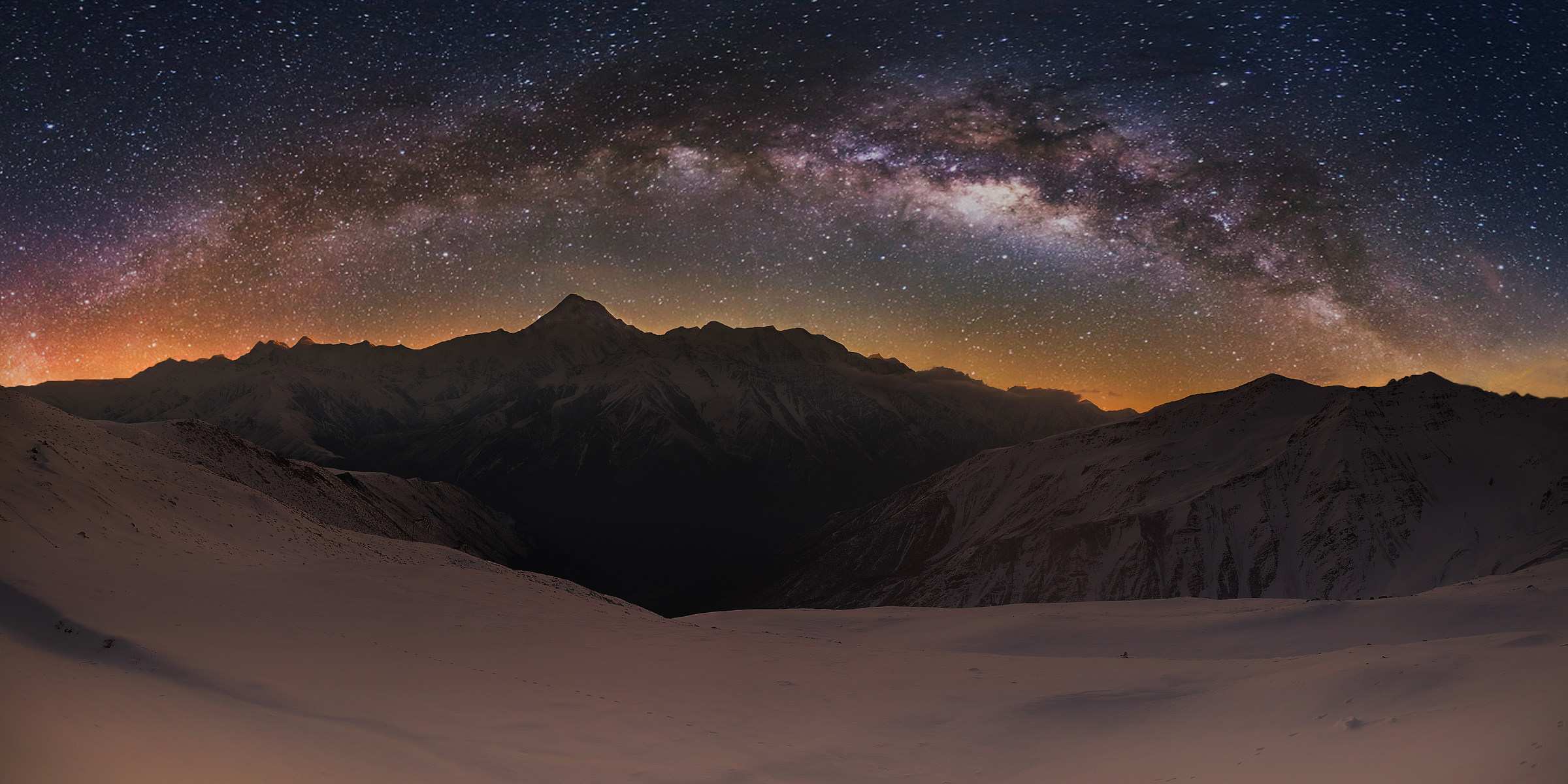 La Via Lattea in Garze