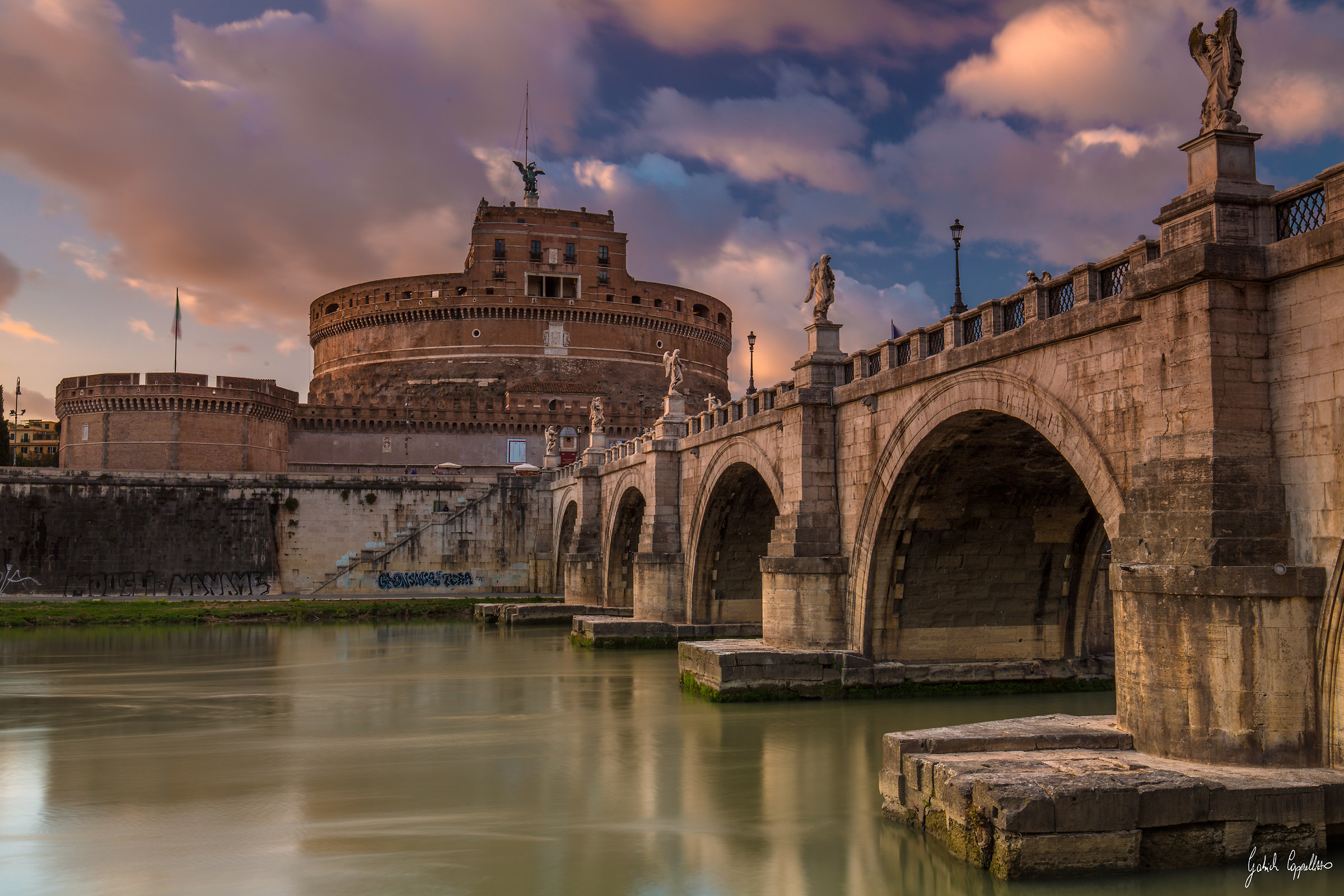 The last light on Rome