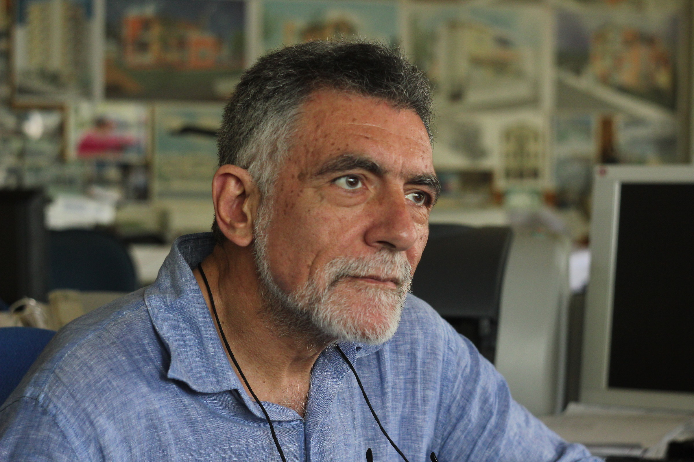 Working in my office (something like... "selfie")